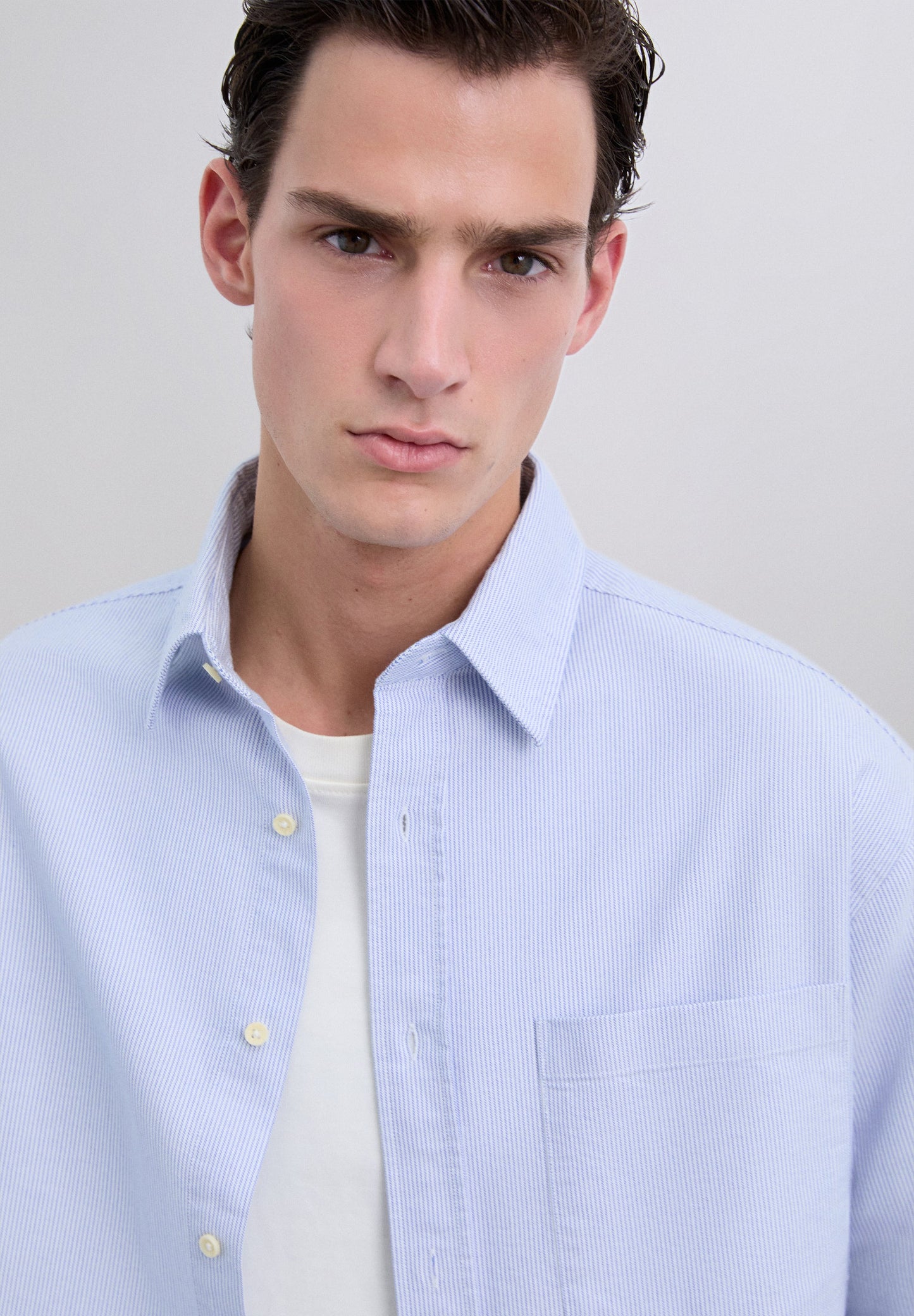 STRIPED SKULL SHIRT