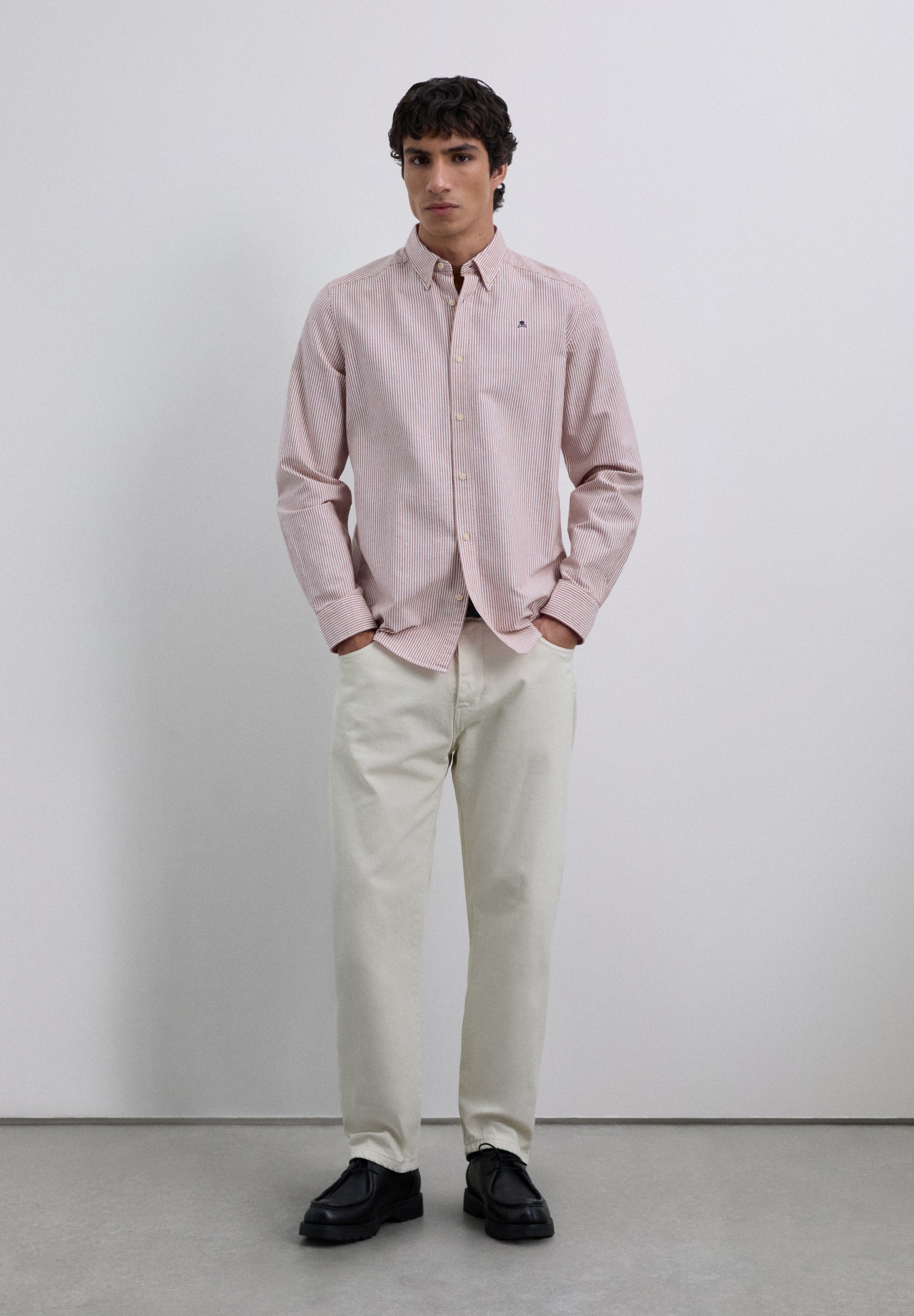 STRIPED OXFORD SHIRT