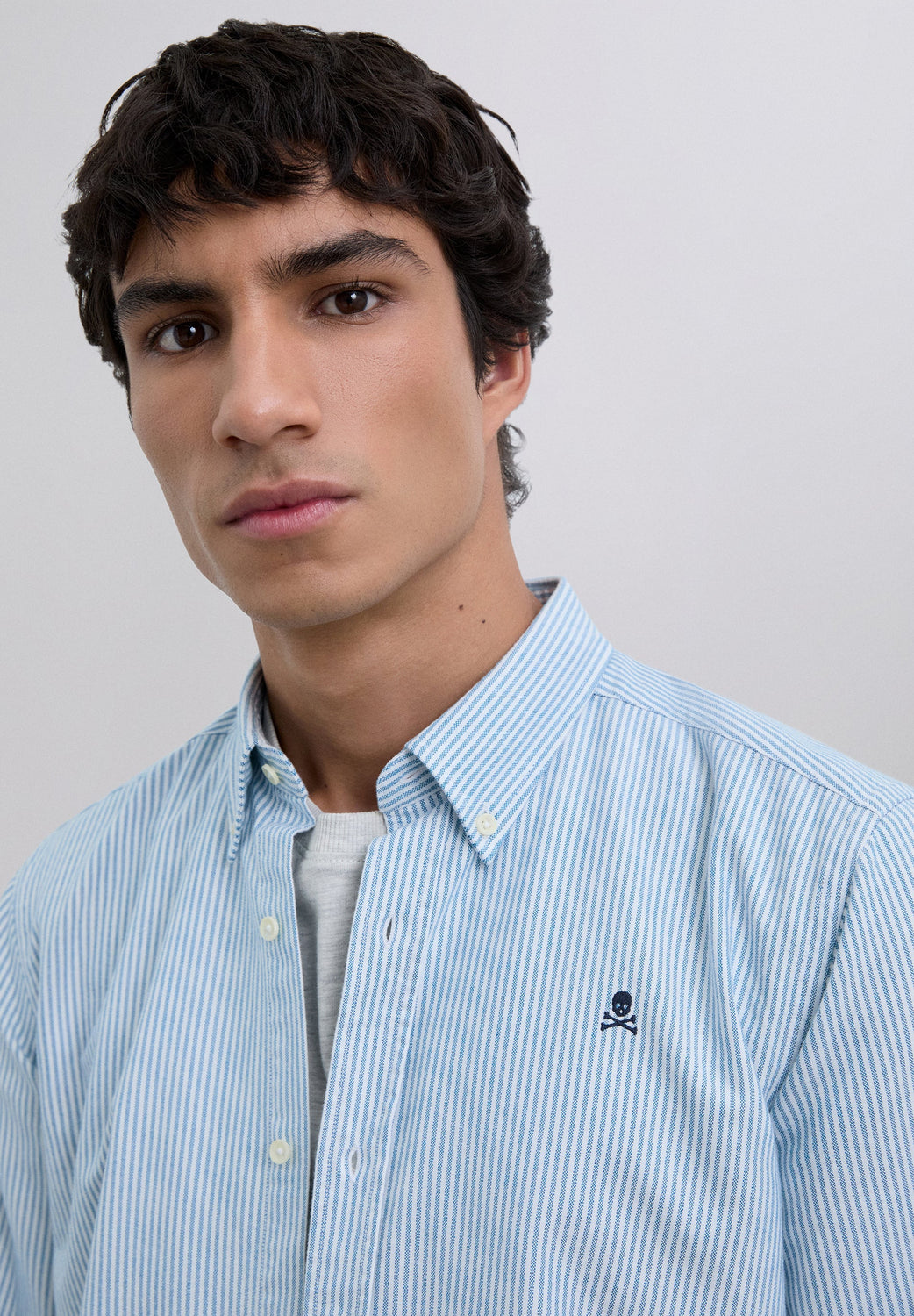 CAMISA OXFORD RAYAS - Scalpers