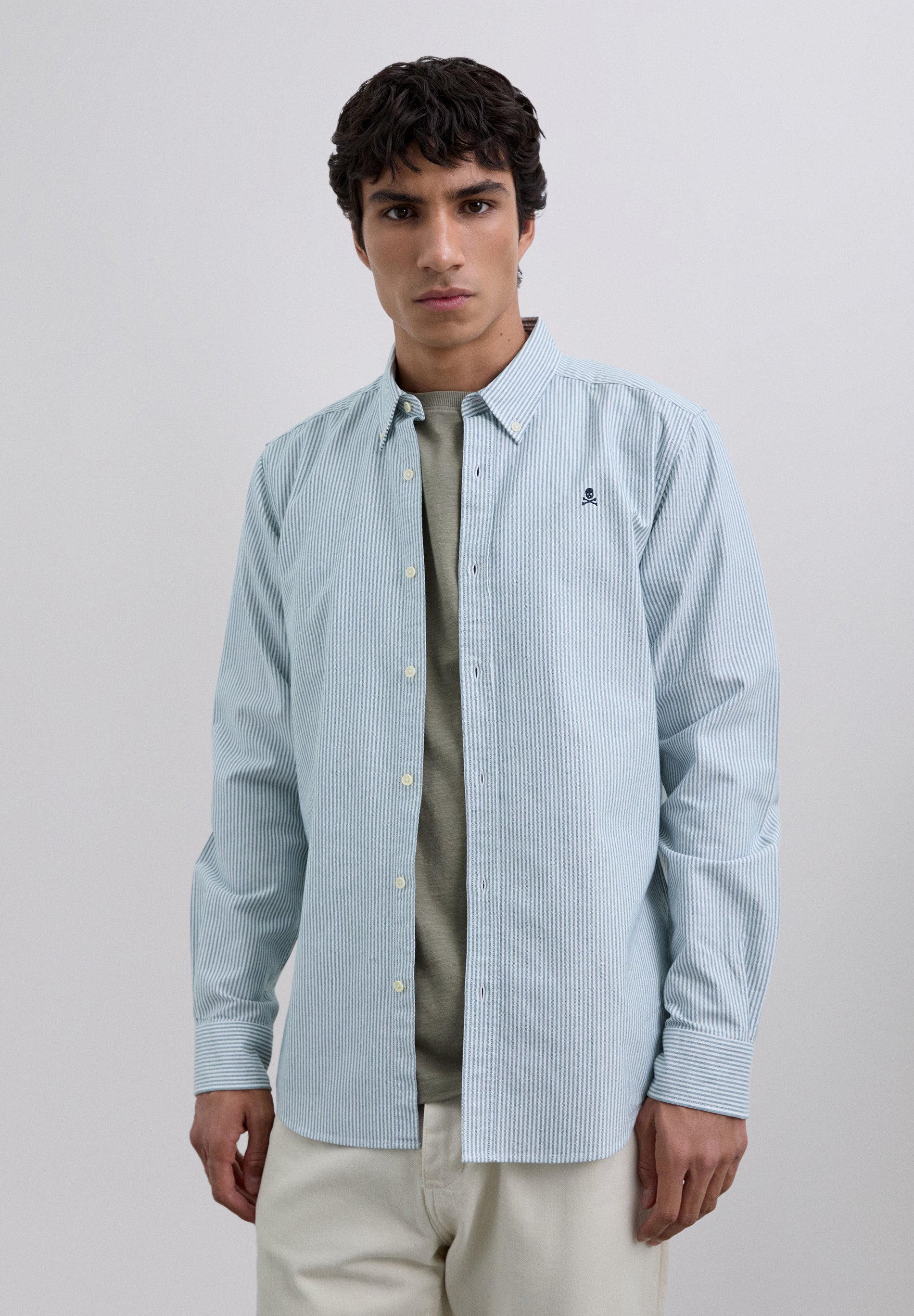 STRIPED OXFORD SHIRT