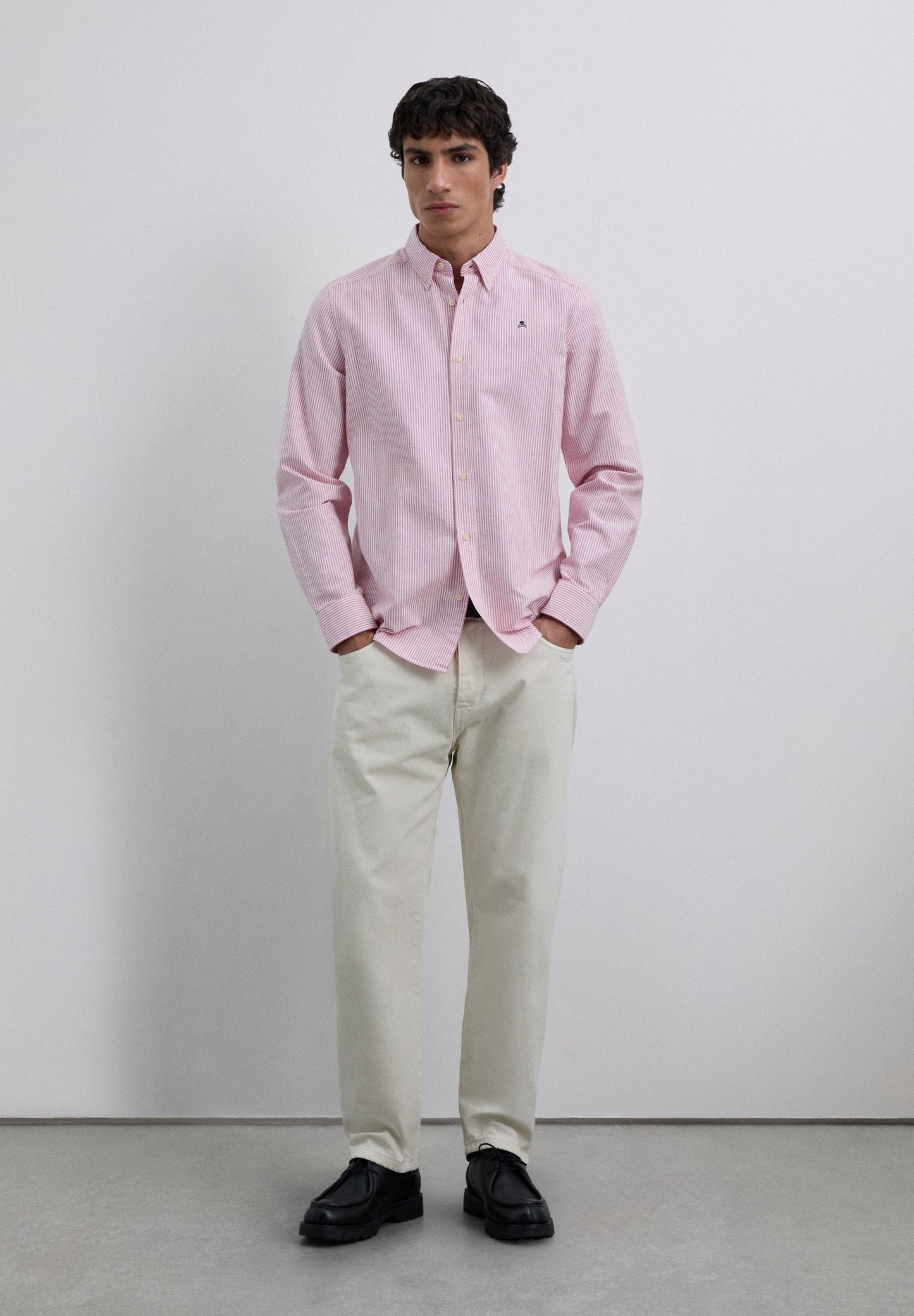 STRIPED OXFORD SHIRT