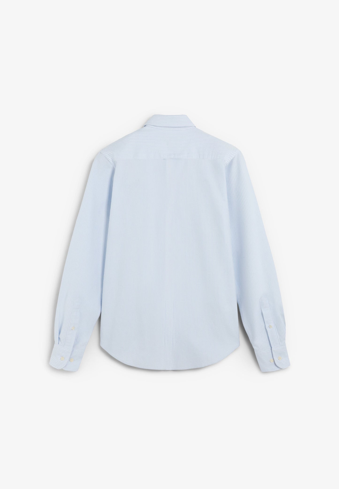 STRIPED OXFORD SHIRT WITH LOGO