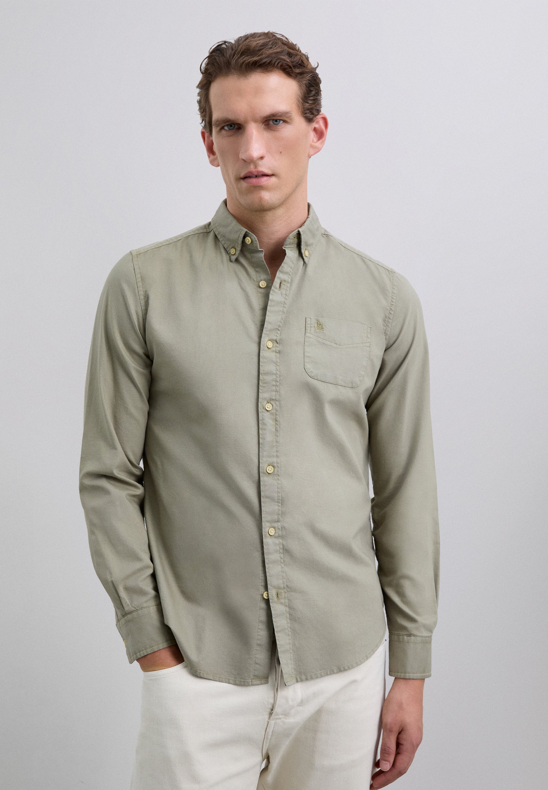 LOGO POCKET SHIRT