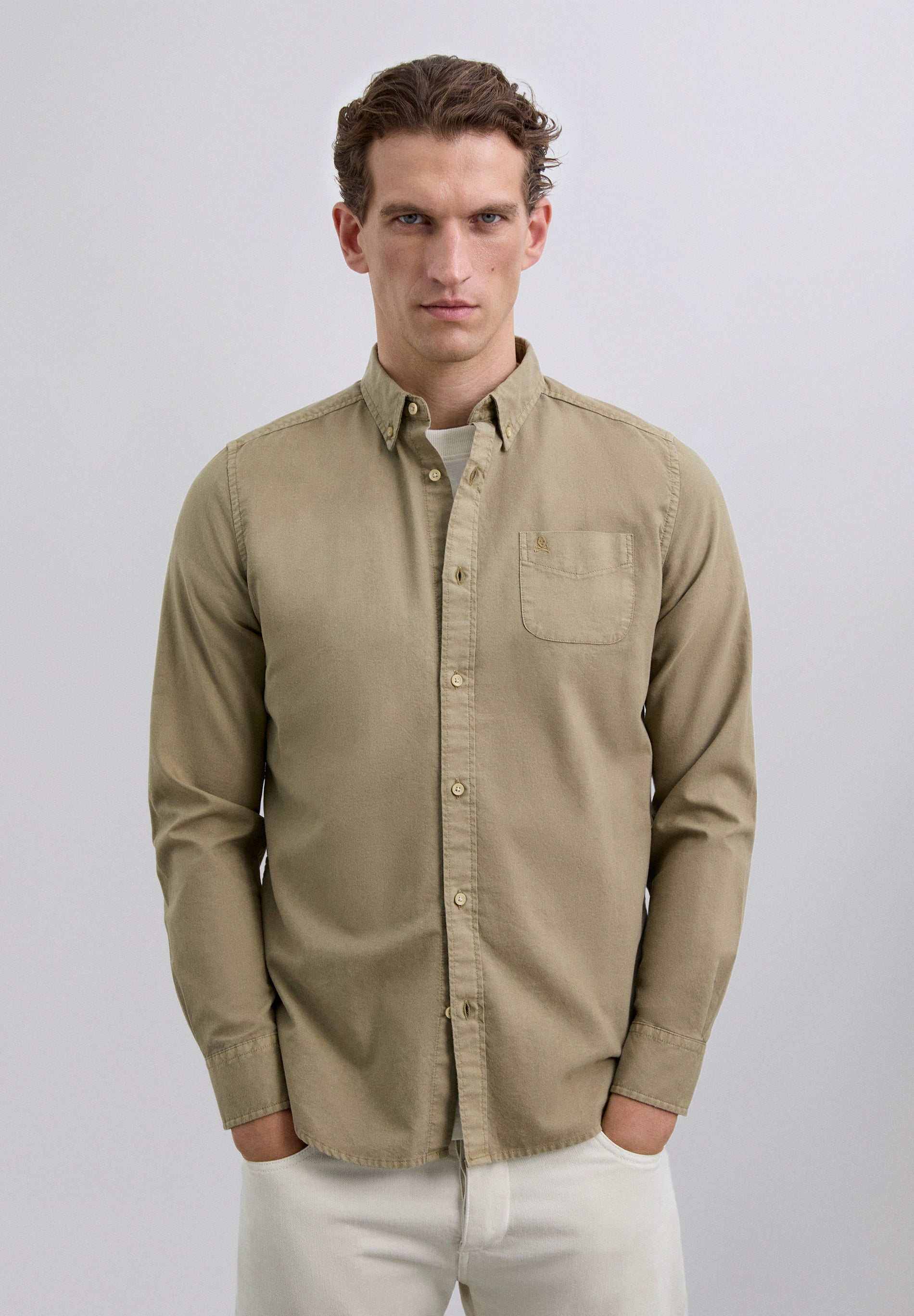 LOGO POCKET SHIRT