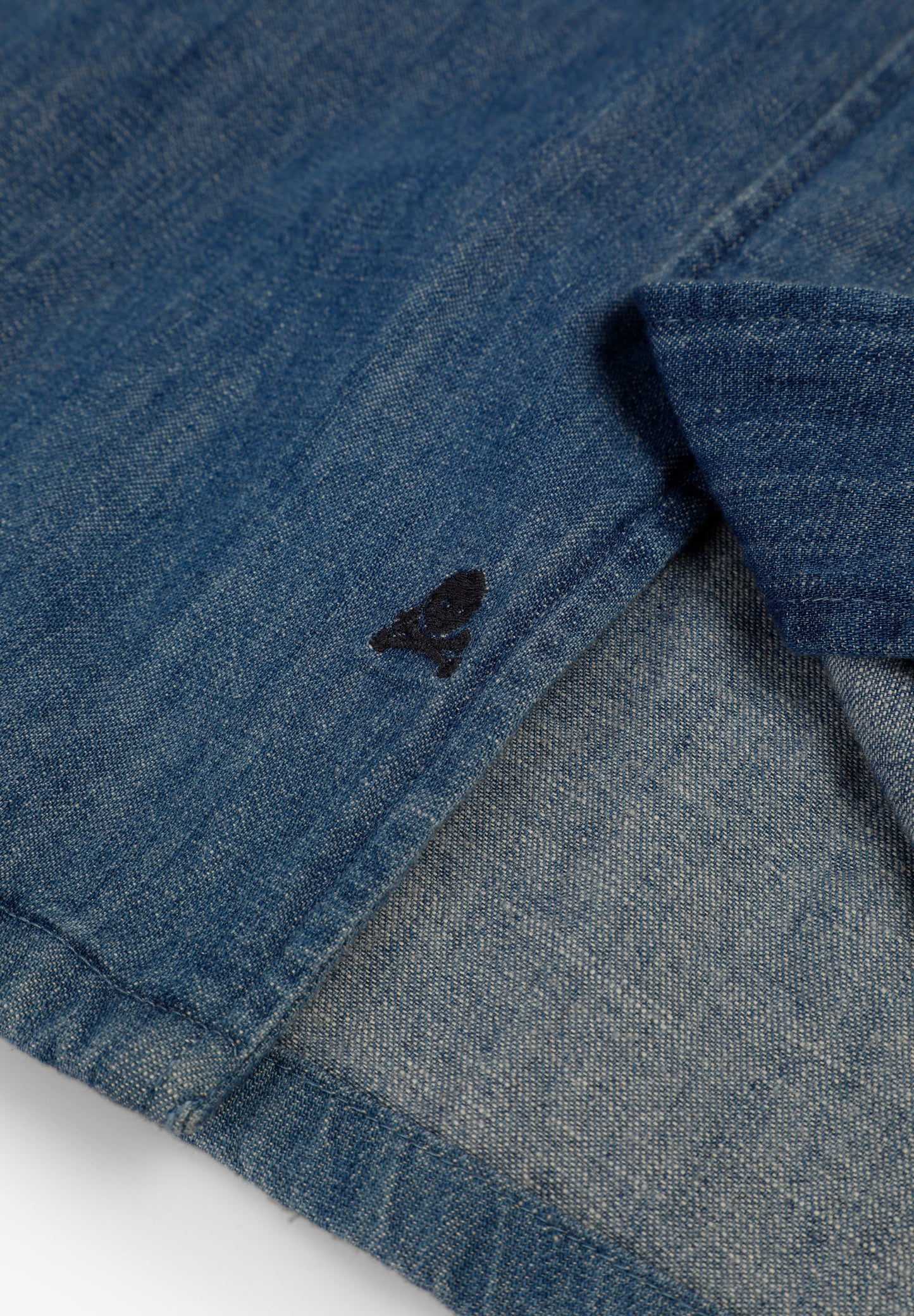 RELAXED DENIM RESORT SHIRT