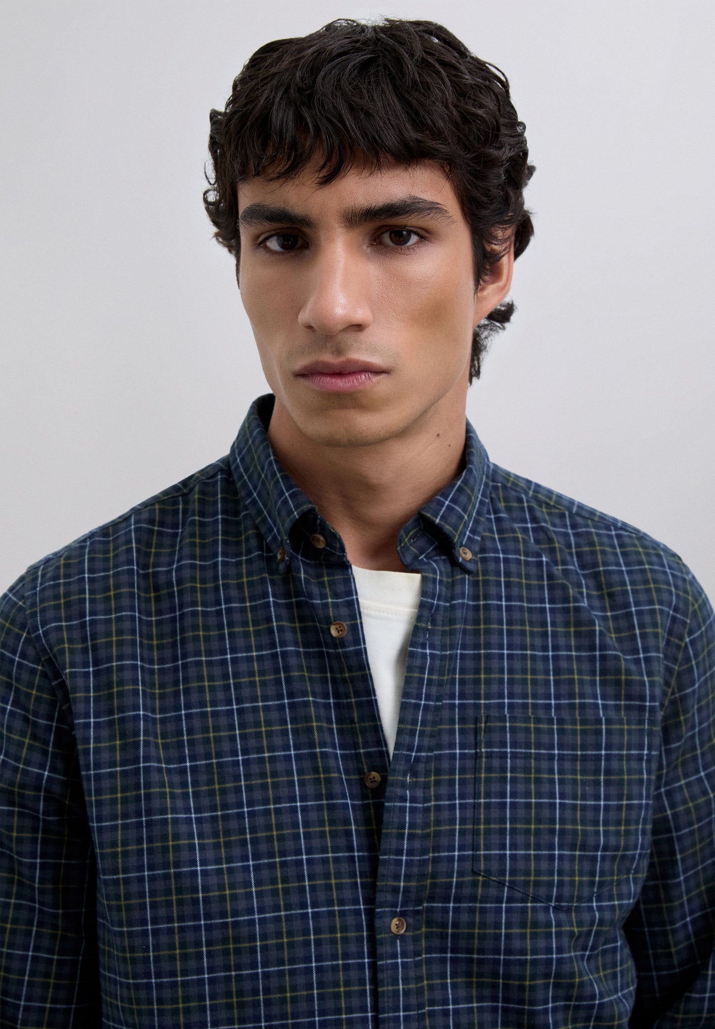 TARTAN PRINT SHIRT