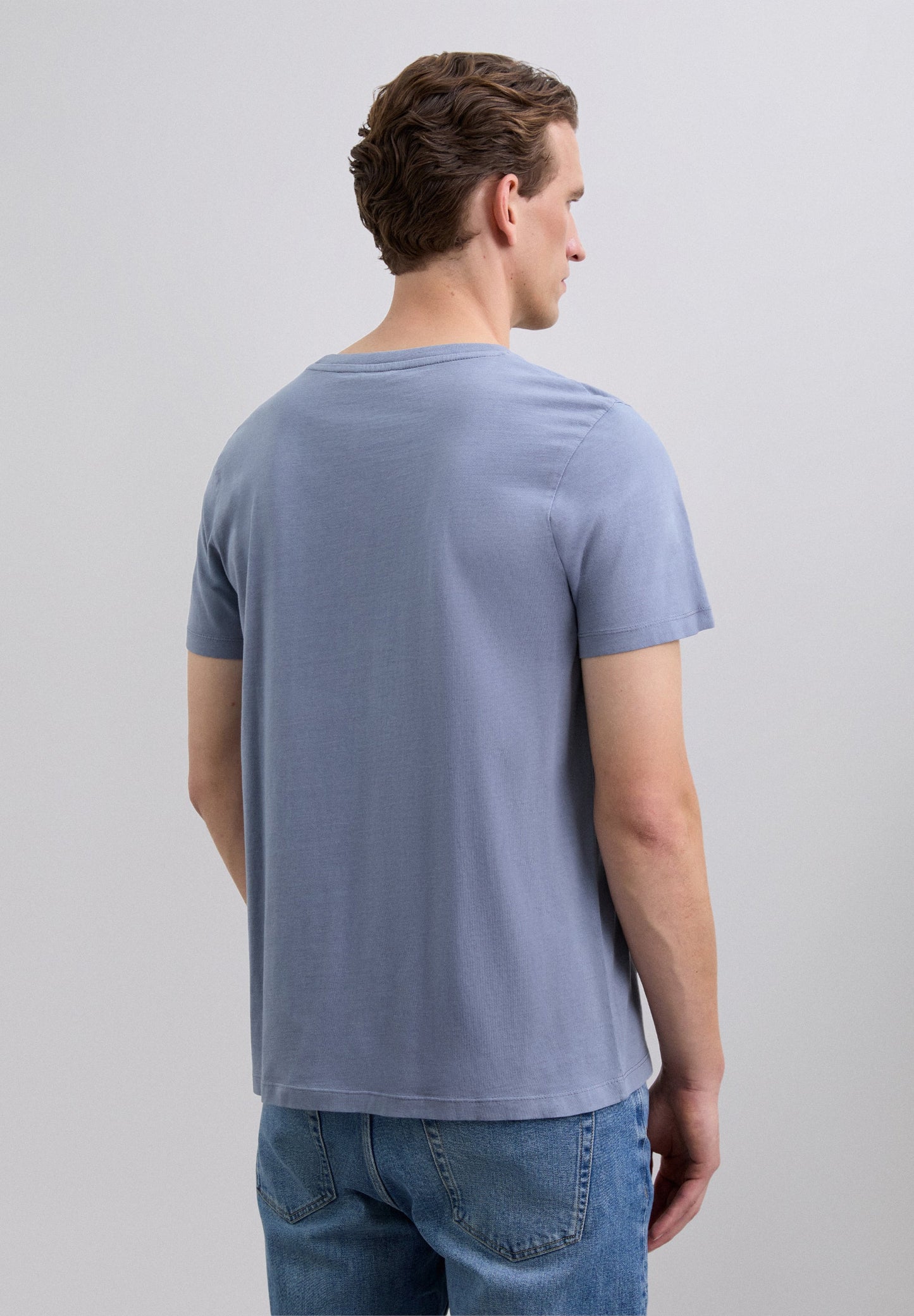 T-SHIRT WITH MATCHING EMBROIDERED SKULL