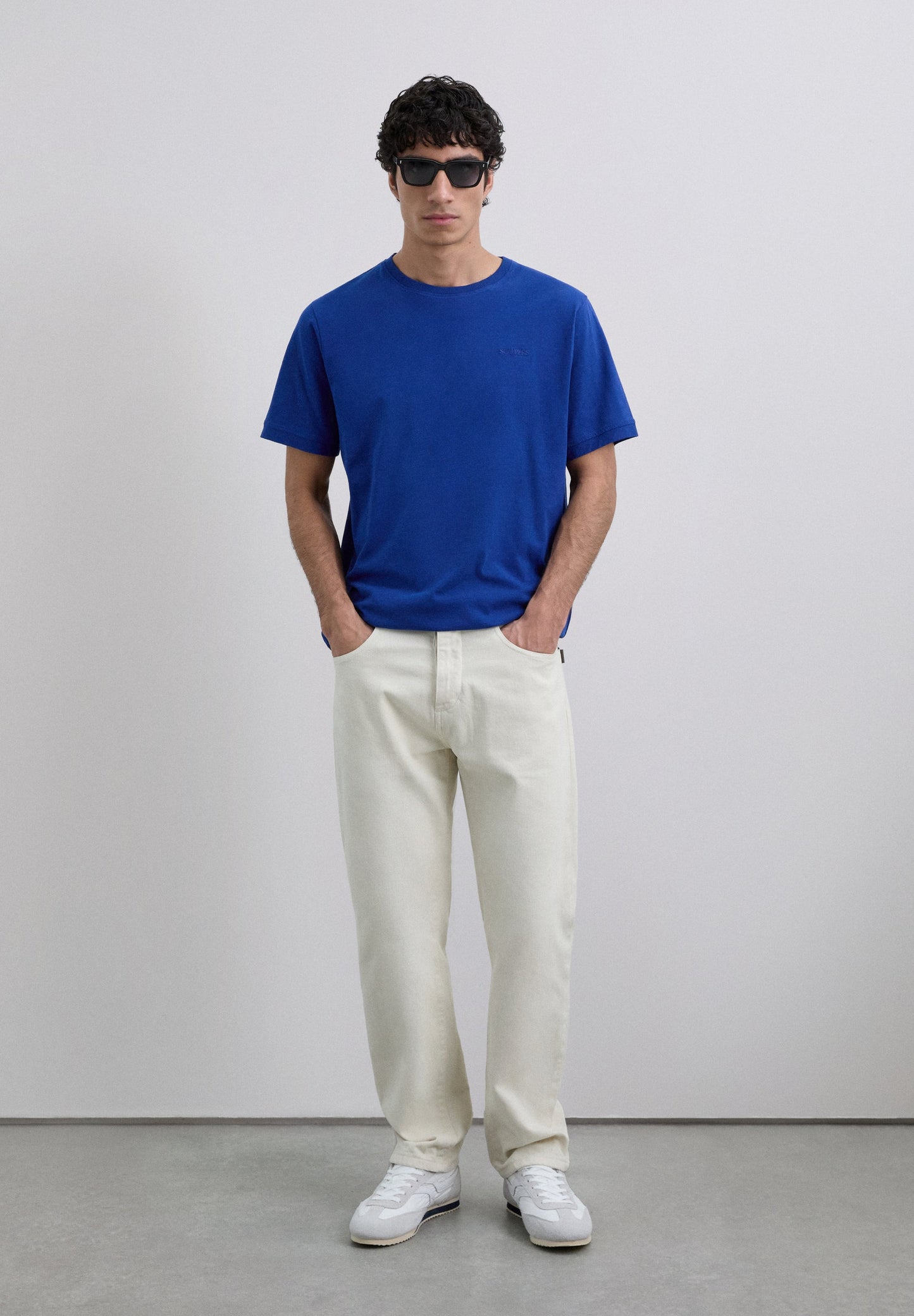 FADED EMBROIDERED T-SHIRT