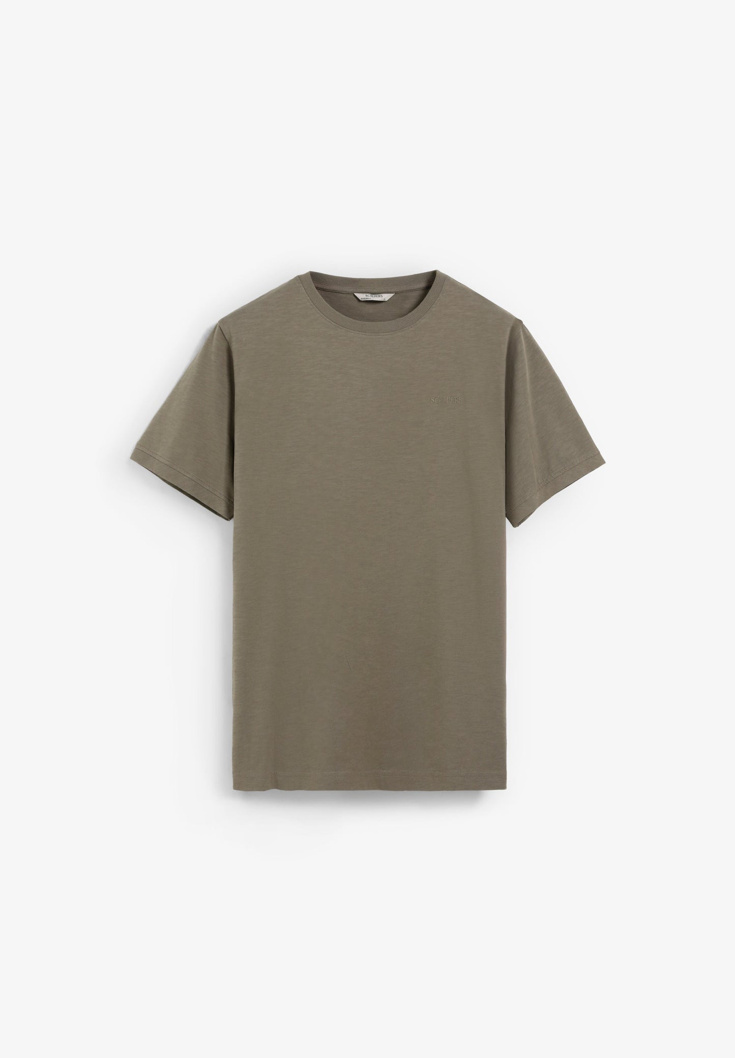 CAMISETA BORDADA EFECTO LAVADO