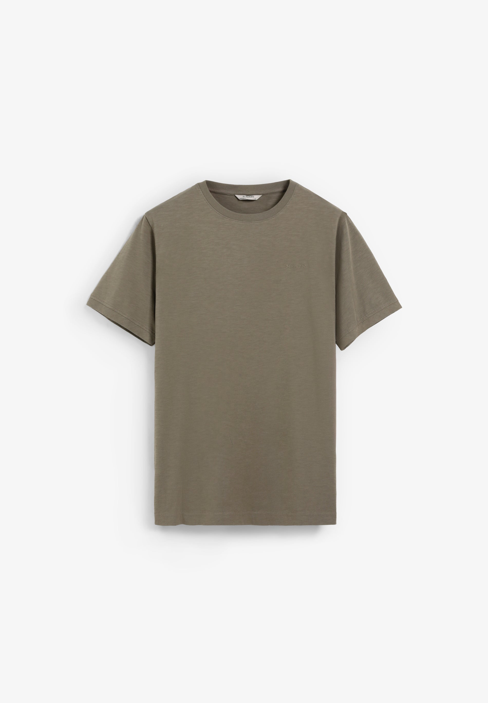 CAMISETA BORDADA EFECTO LAVADO