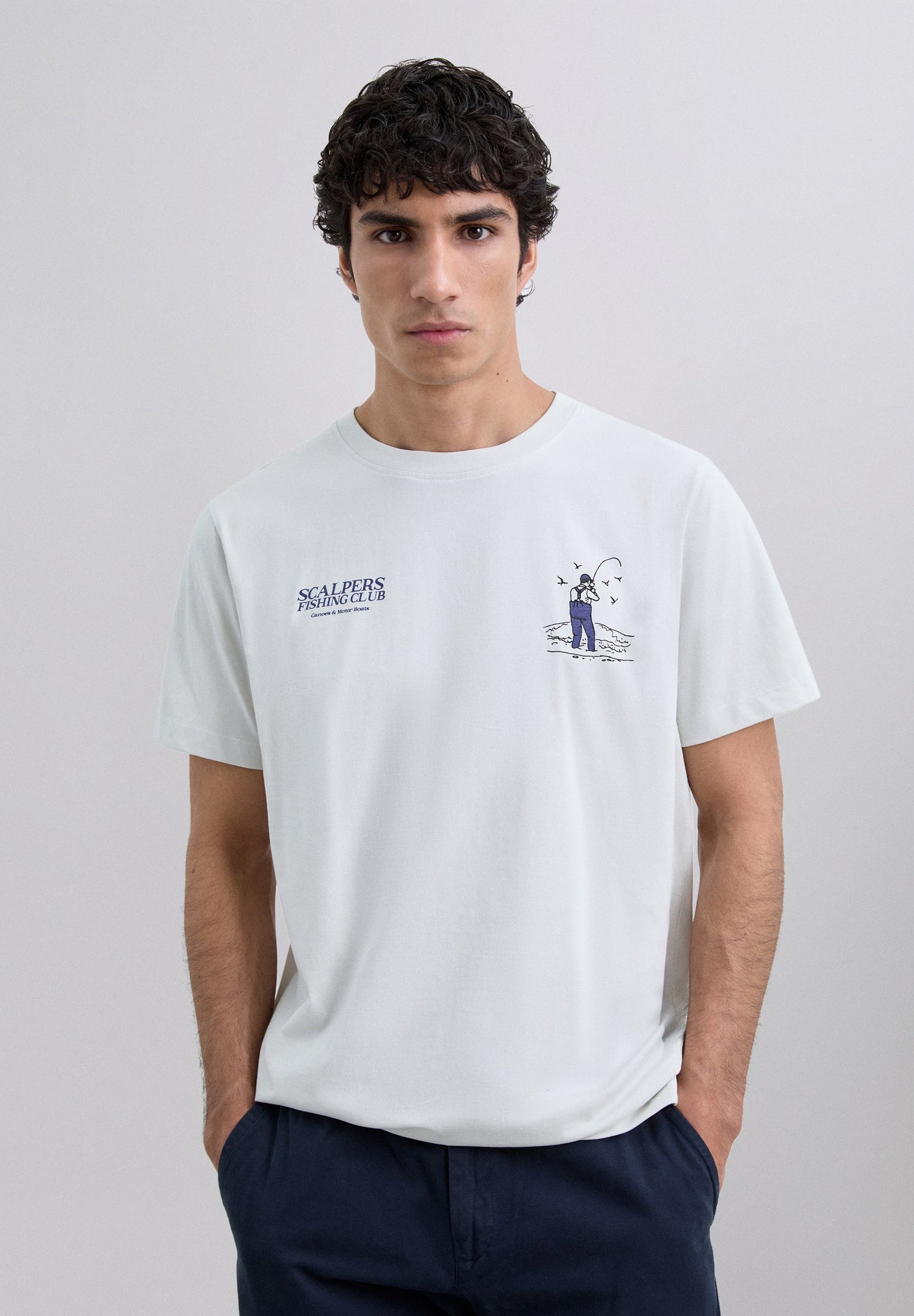 FISH PRINT T-SHIRT