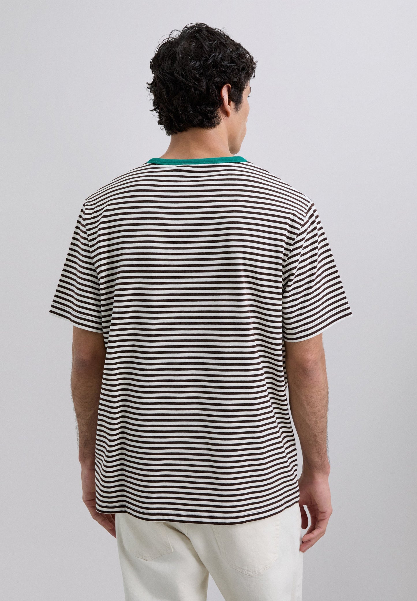 SKULL AND STRIPES T-SHIRT