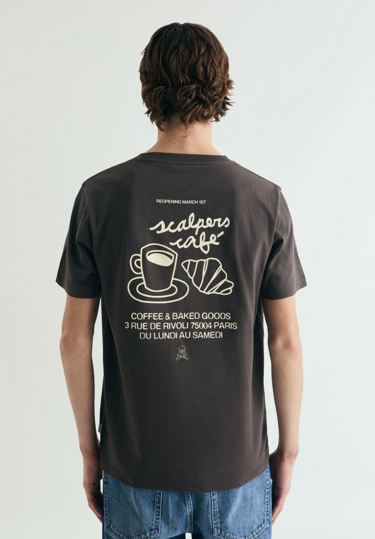 SCALPERS CAFÉ PRINT T-SHIRT