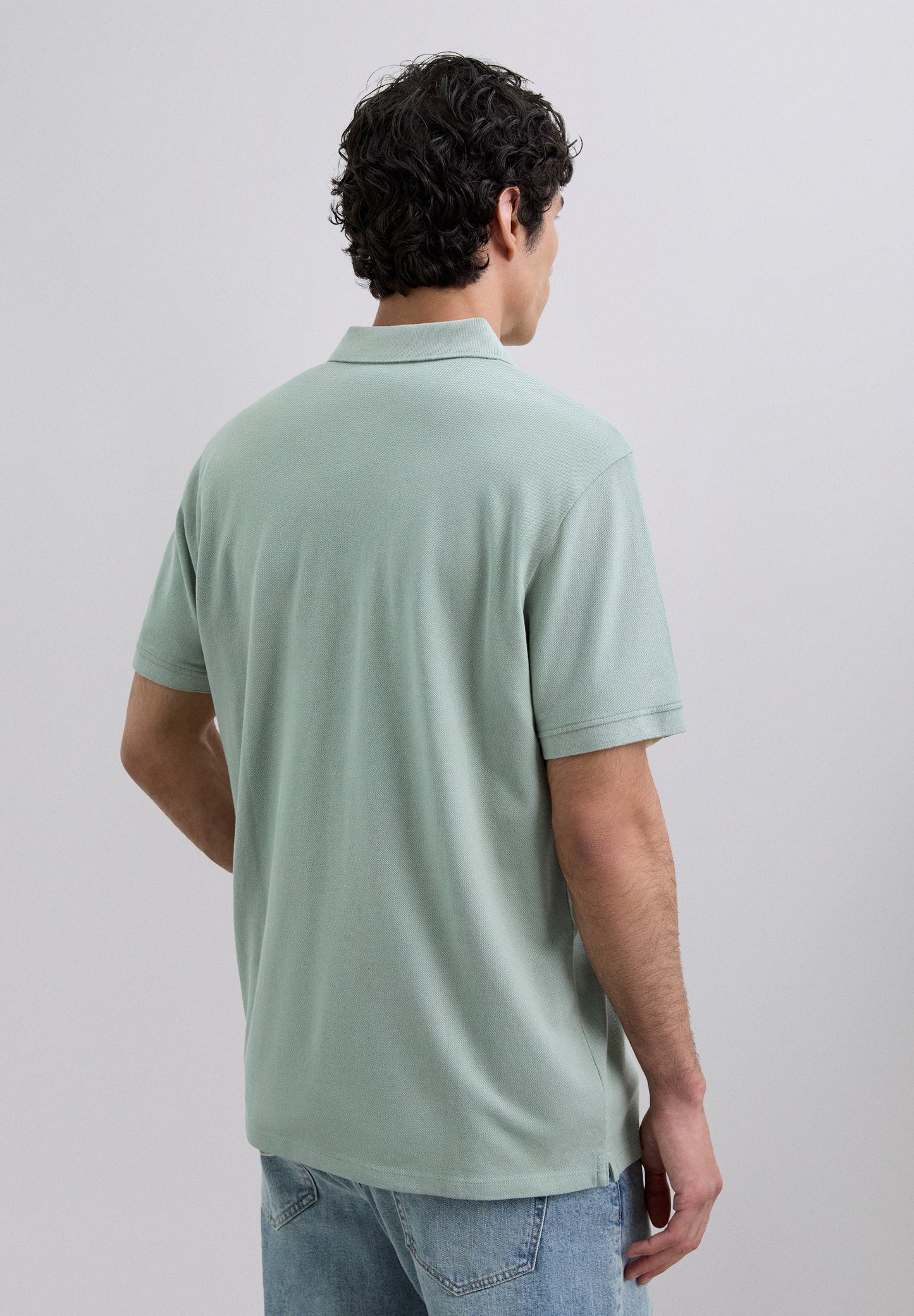 EMBROIDERED PIQUÉ POLO SHIRT