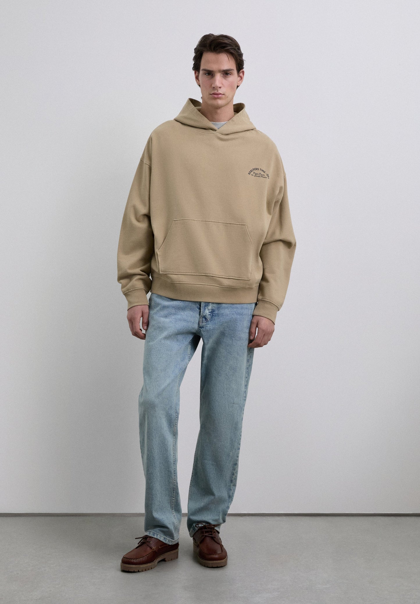 SWEATSHIRT WITH LOGO PRINT