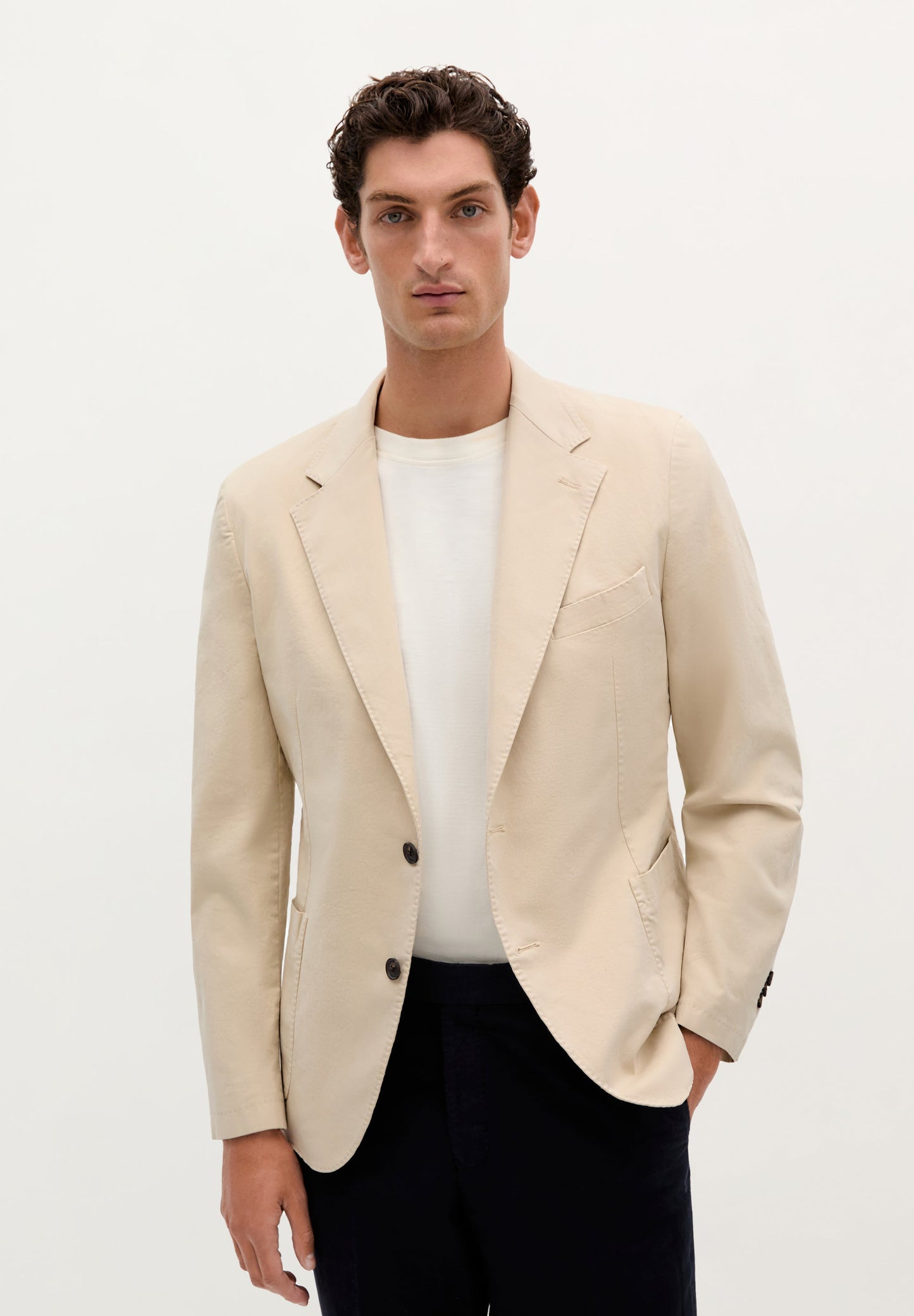 LIGHTWEIGHT COTTON BLAZER