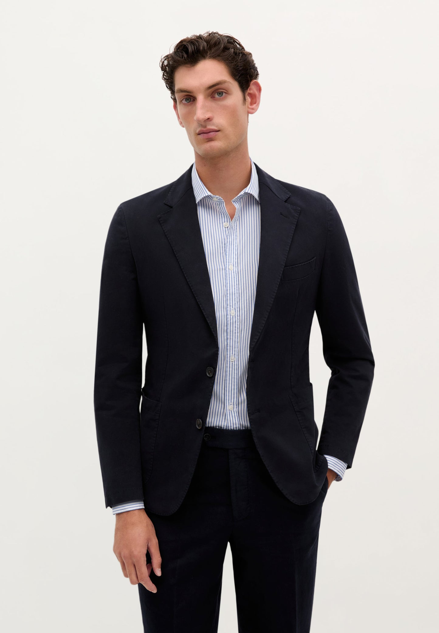 LIGHTWEIGHT COTTON BLAZER