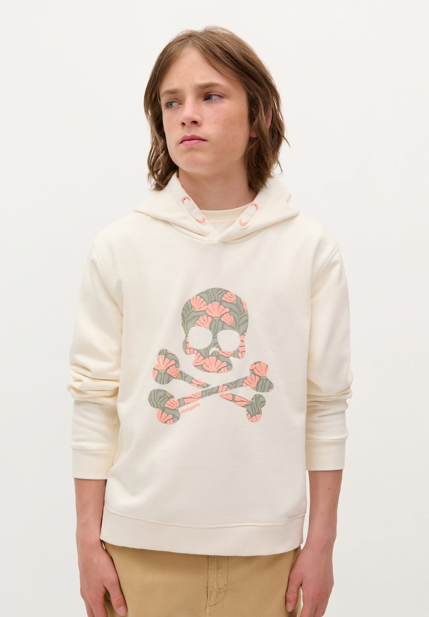 SCTROPICAL SKULL HOODIE KIDS