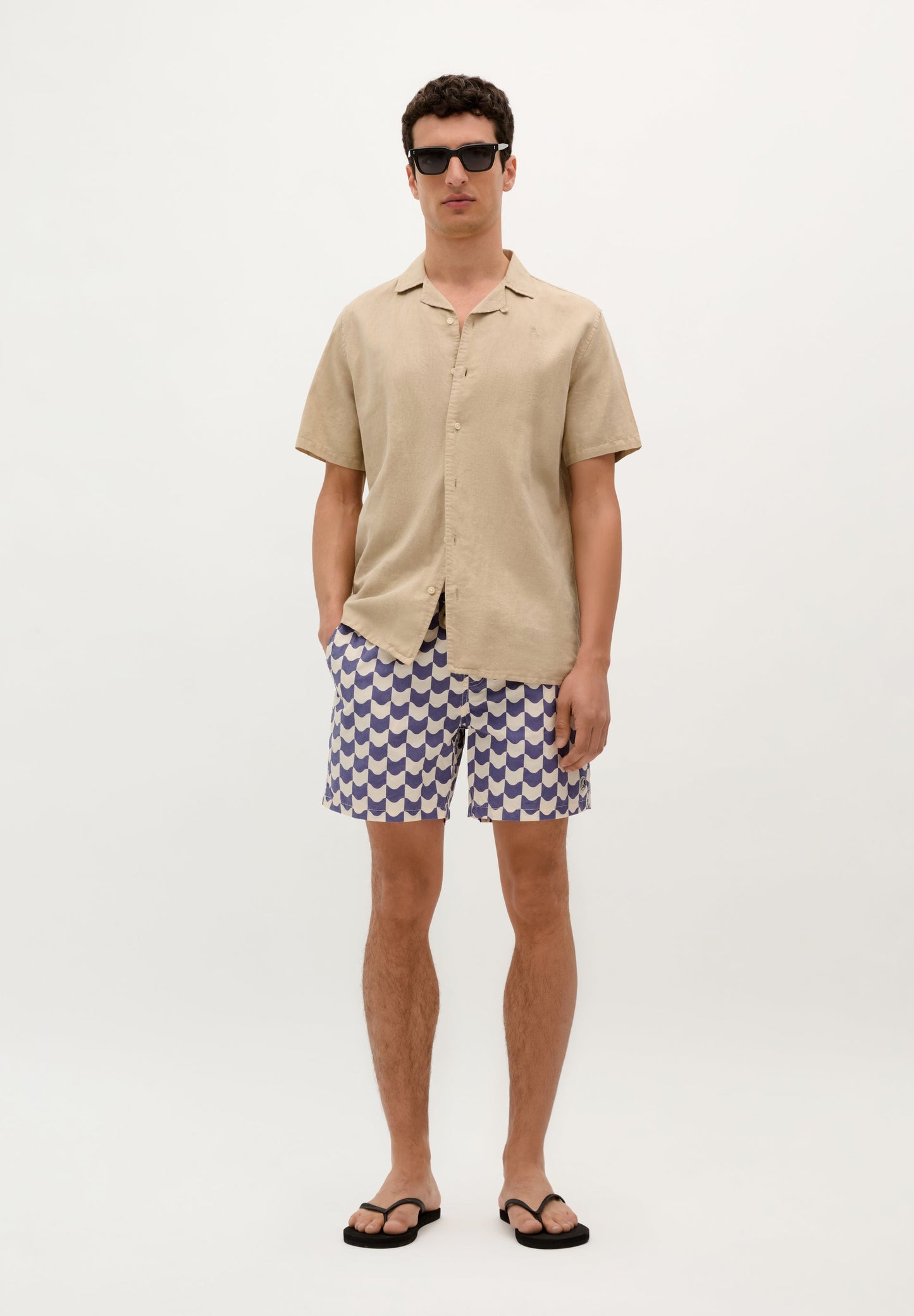 PRINTED SWIMMING TRUNKS