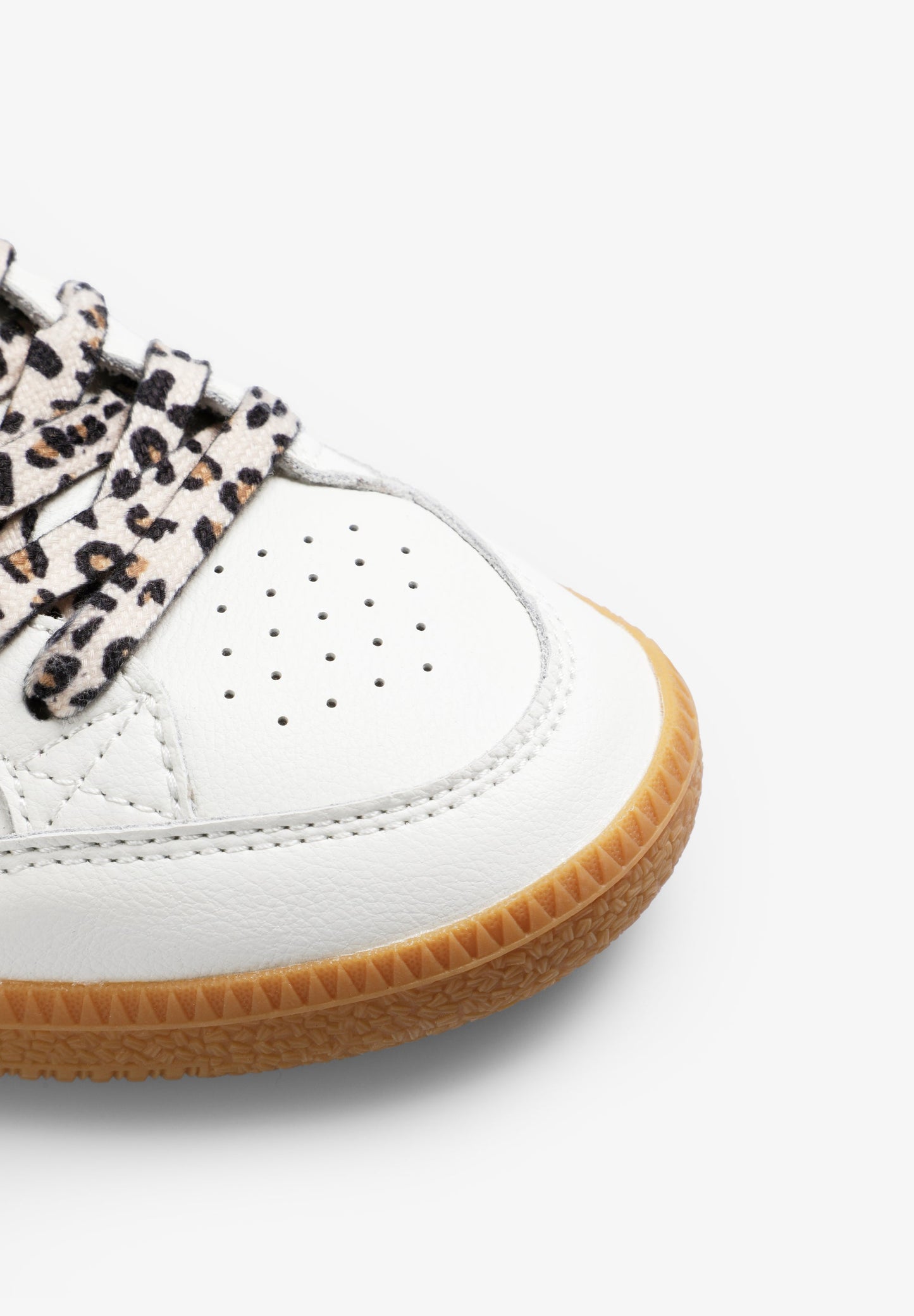 ANIMAL PRINT SNEAKERS WITH CONTRAST SOLES