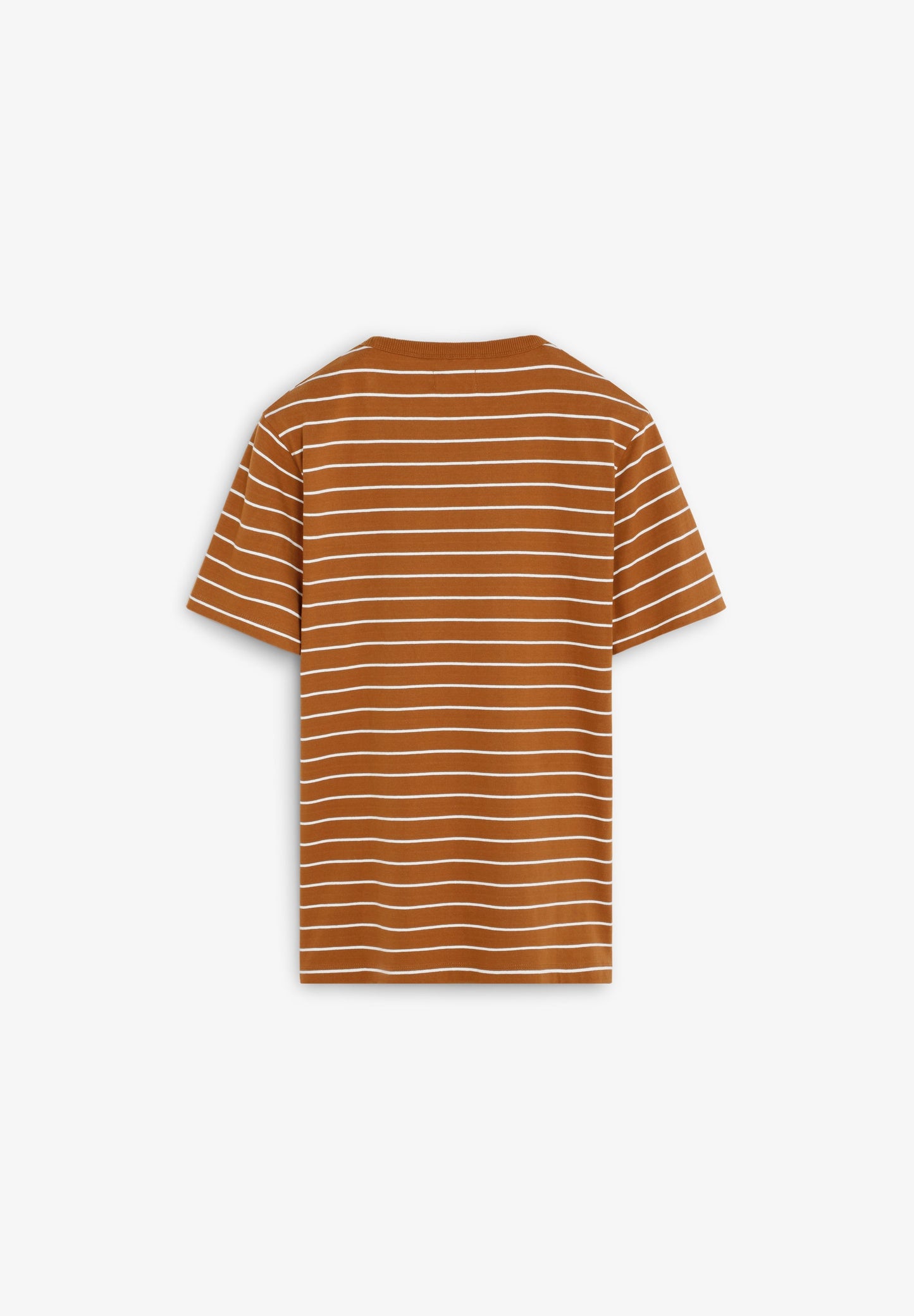 STRIPED LOGO PRINT T-SHIRT