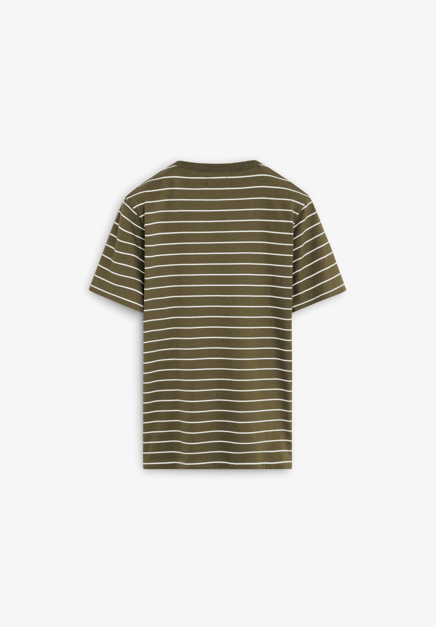 STRIPED LOGO PRINT T-SHIRT