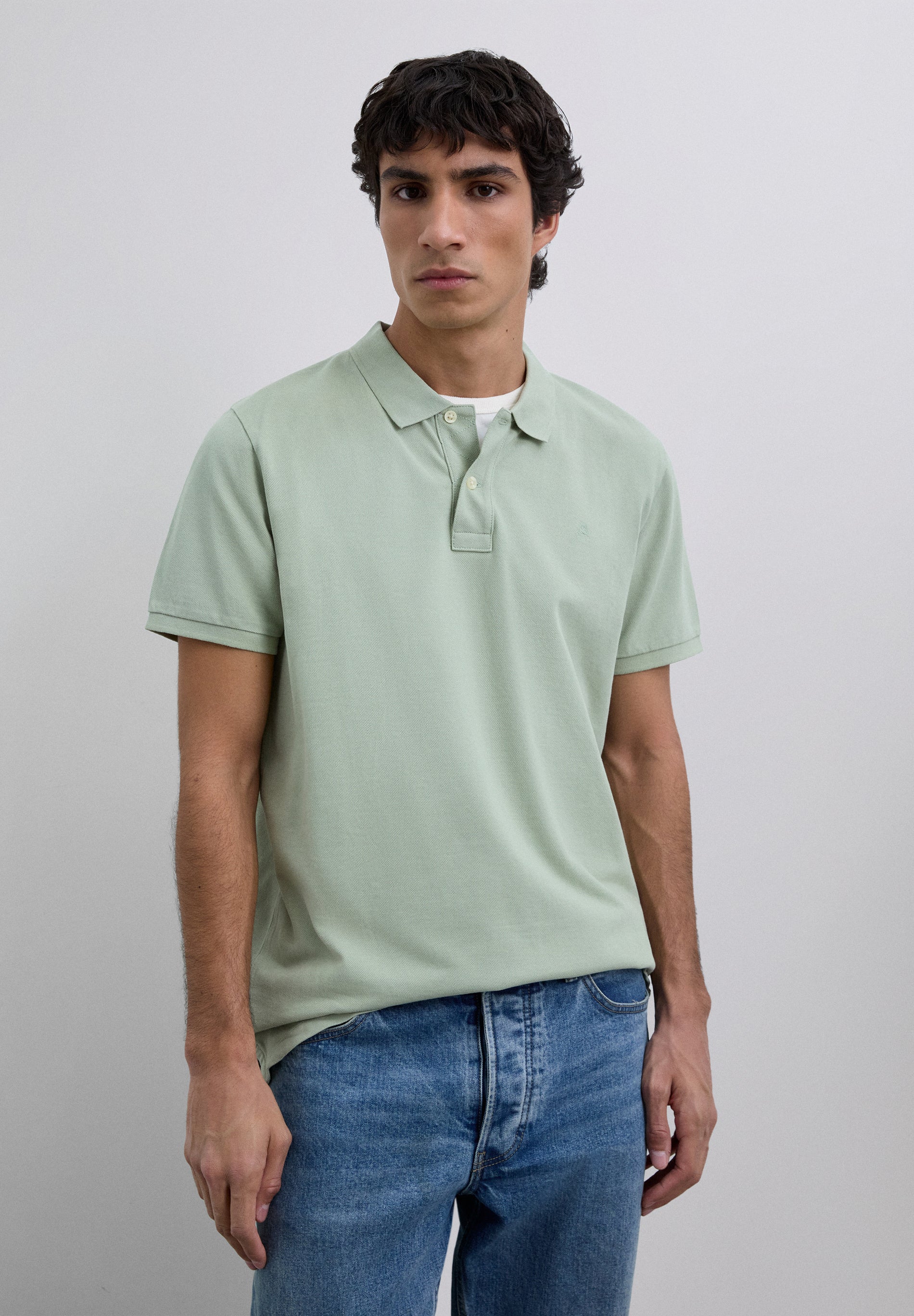 BASIC POLO SHIRT WITH SKULL
