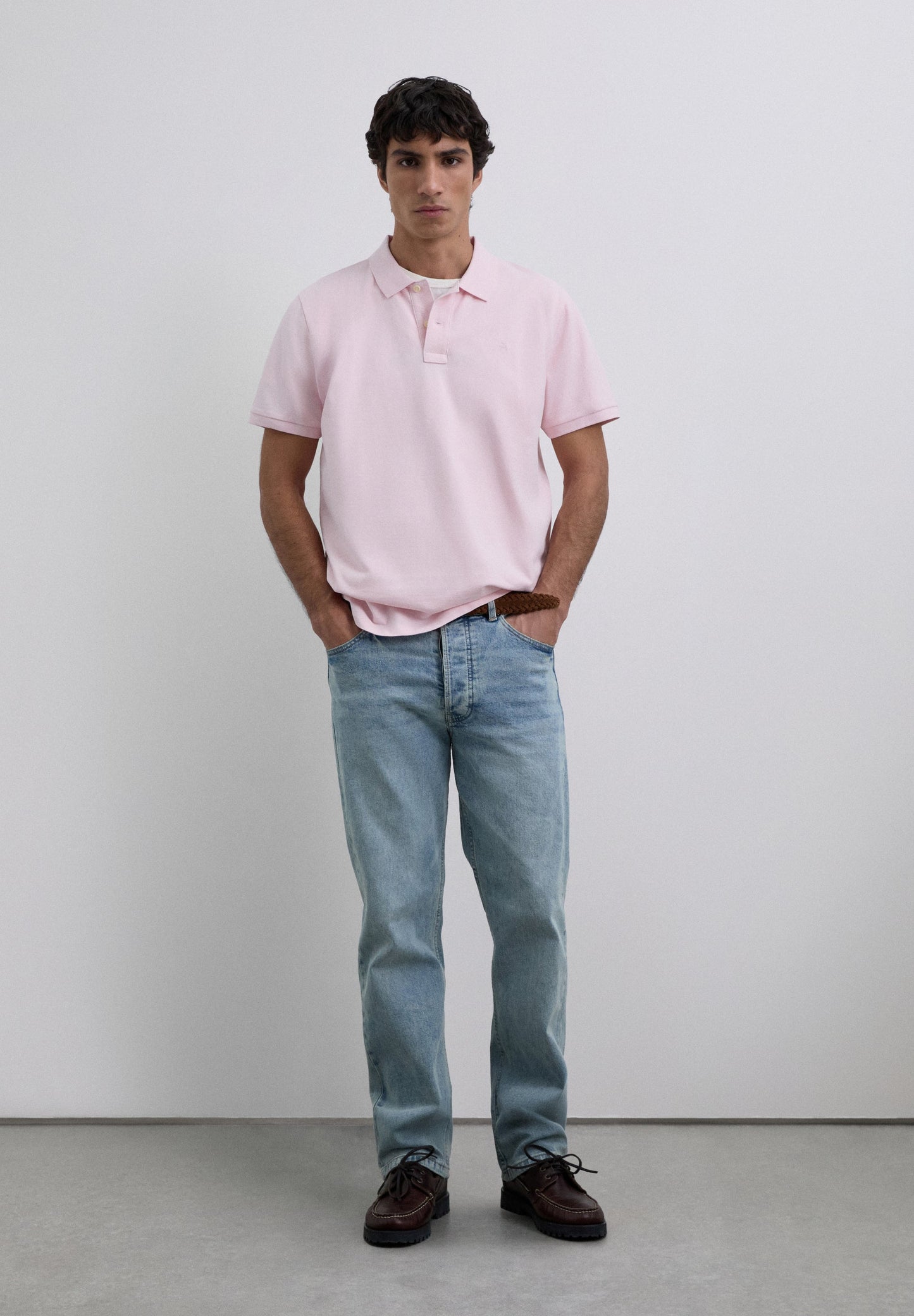BASIC POLO SHIRT WITH SKULL