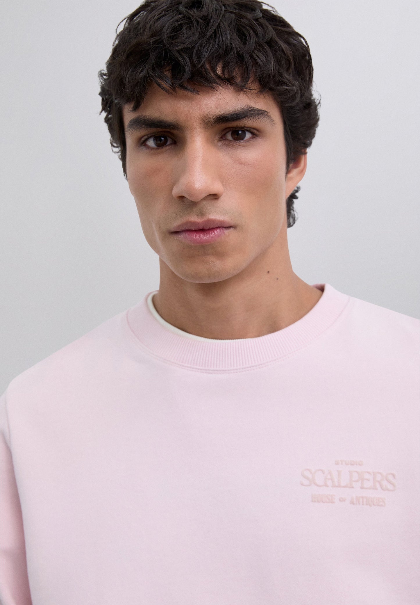 SWEATSHIRT WITH LOGO PRINT