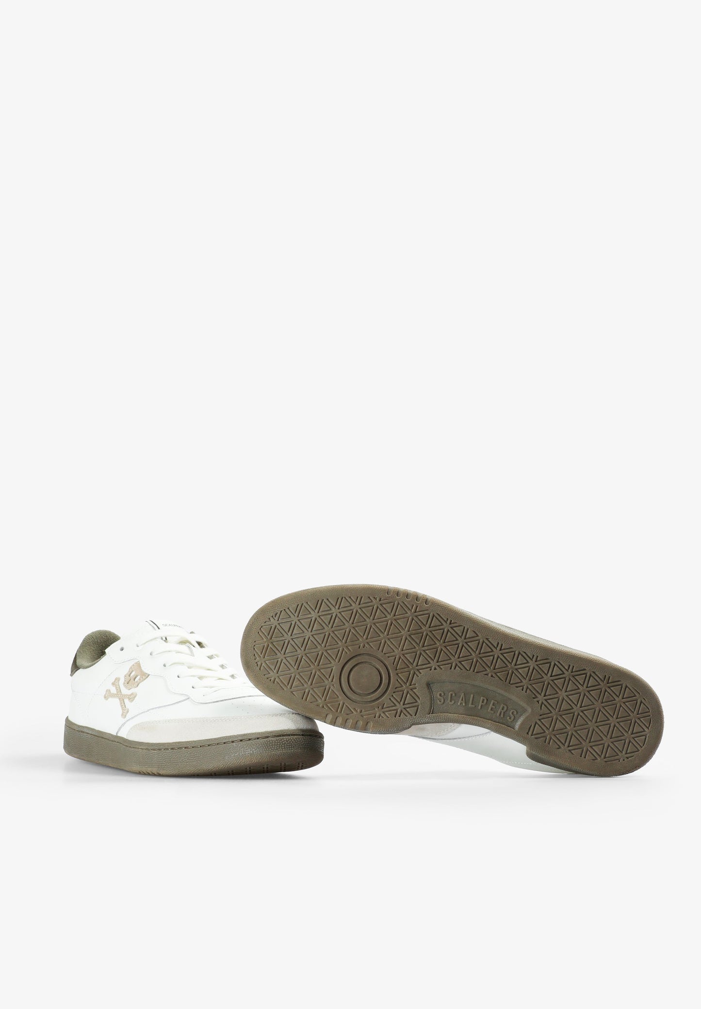 LEATHER SKULL SNEAKERS