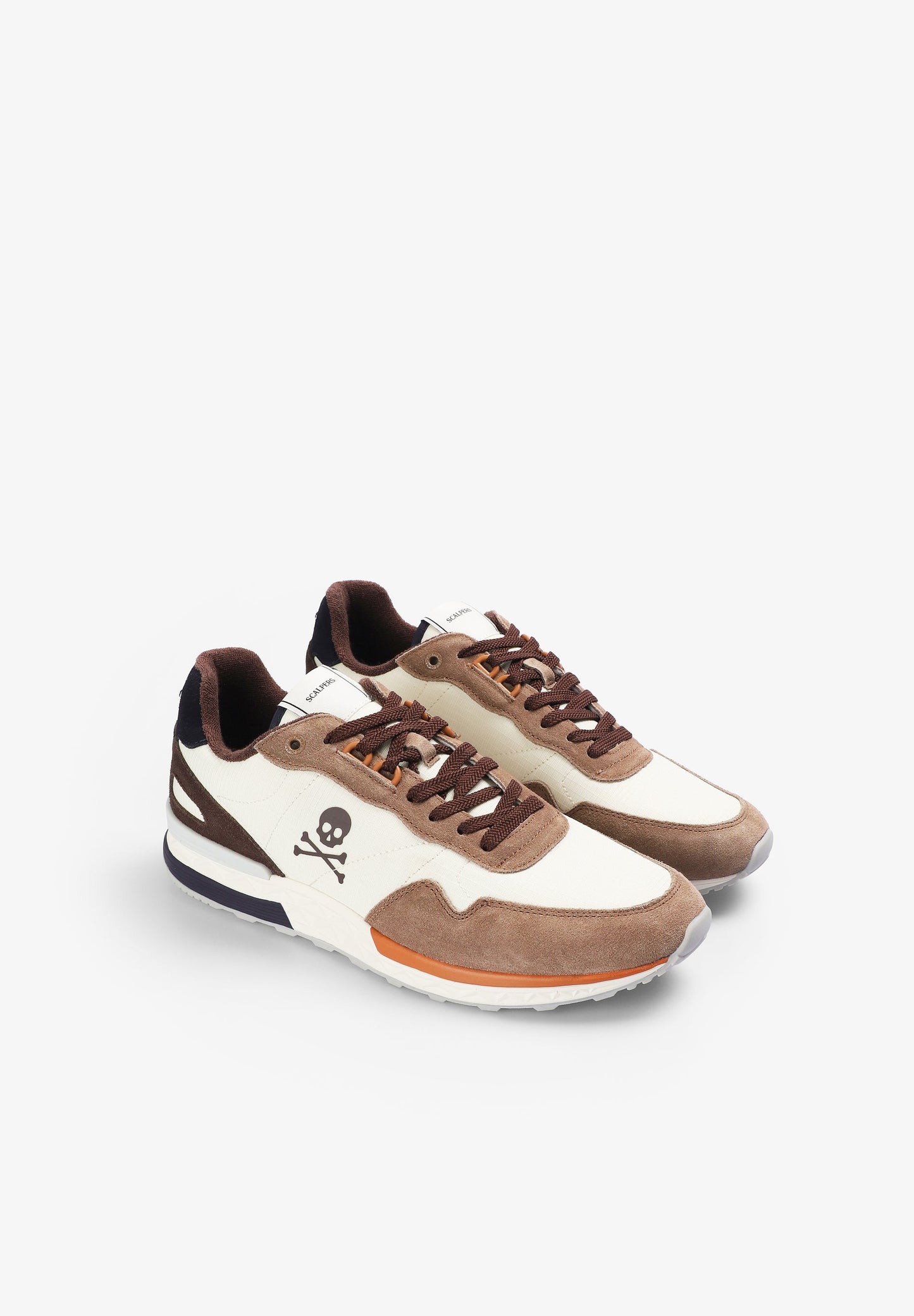 SUEDE SNEAKERS WITH SKULL