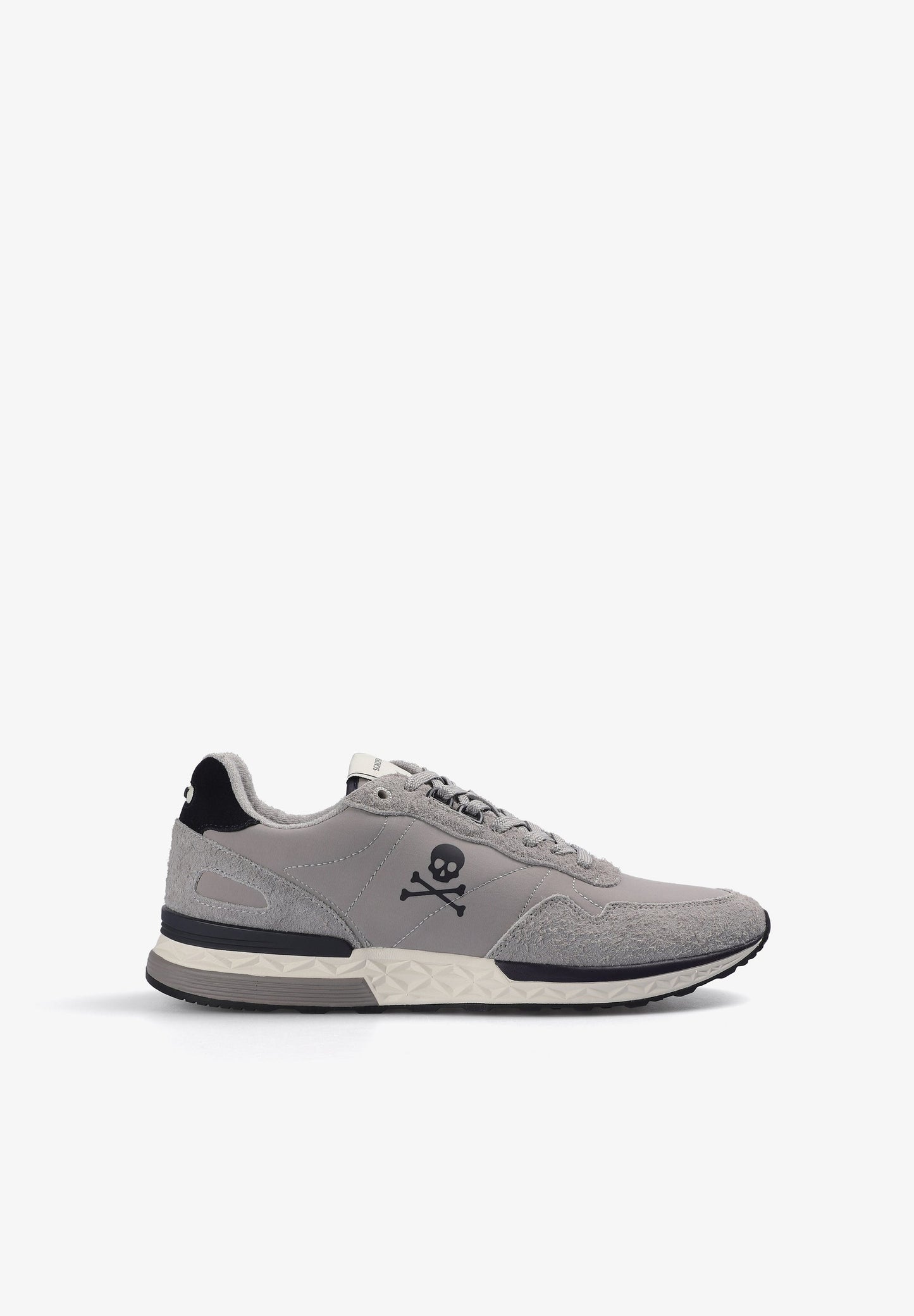 SUEDE SNEAKERS WITH SKULL