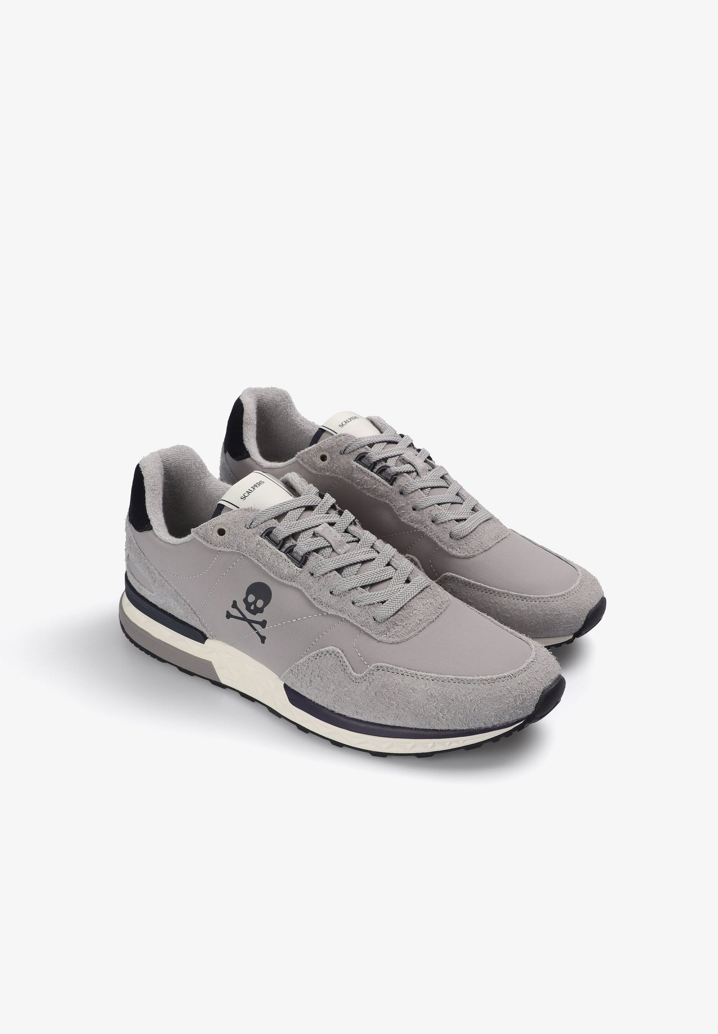 SUEDE SNEAKERS WITH SKULL