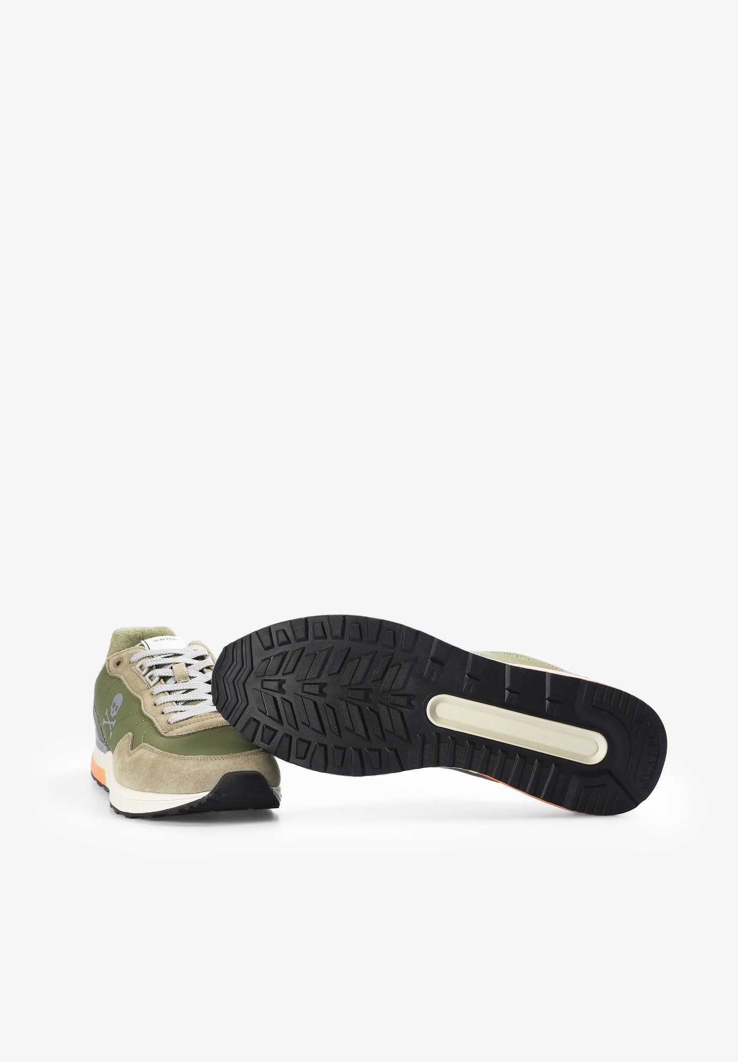 SUEDE SNEAKERS WITH SKULL
