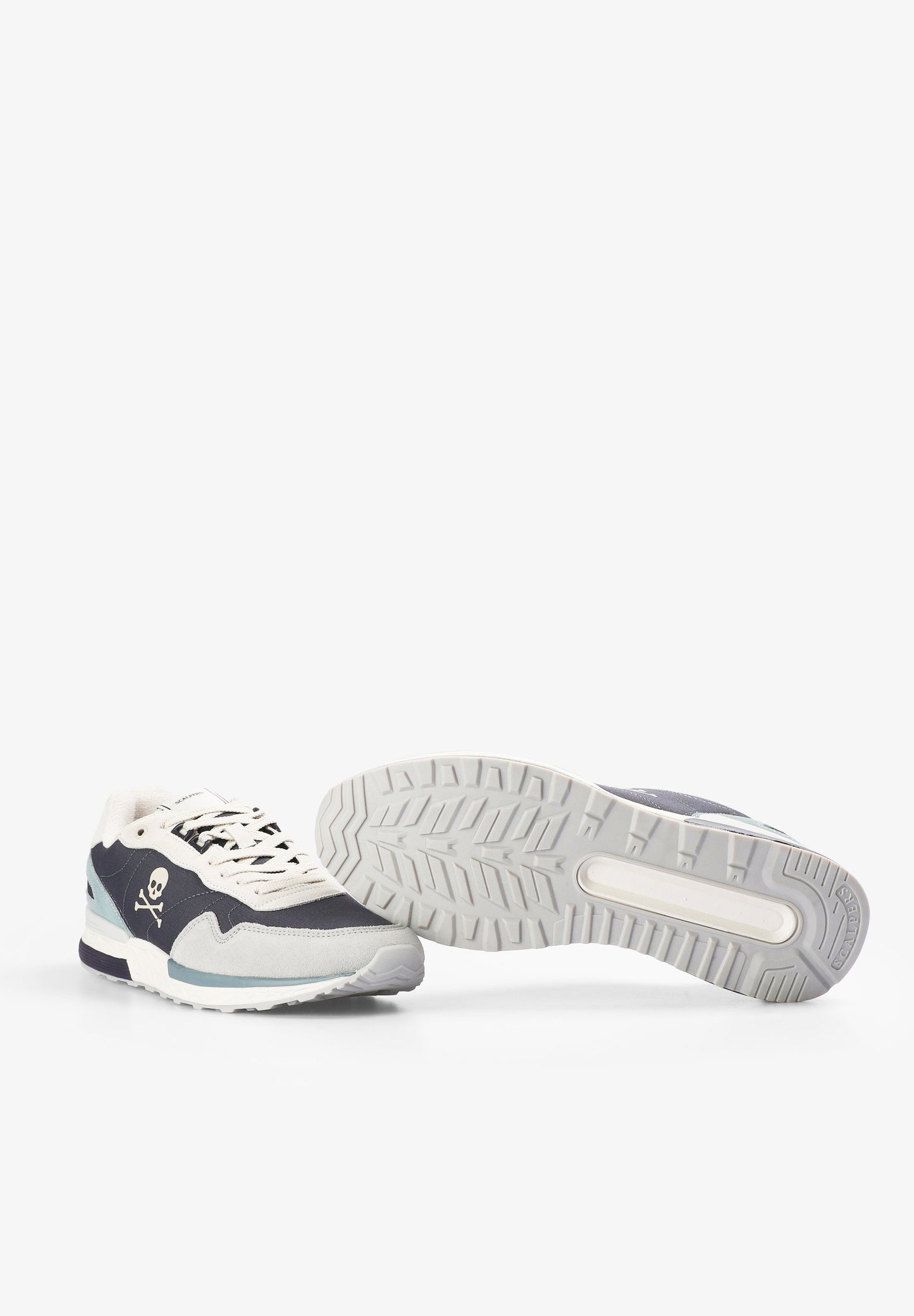 SUEDE SNEAKERS WITH SKULL