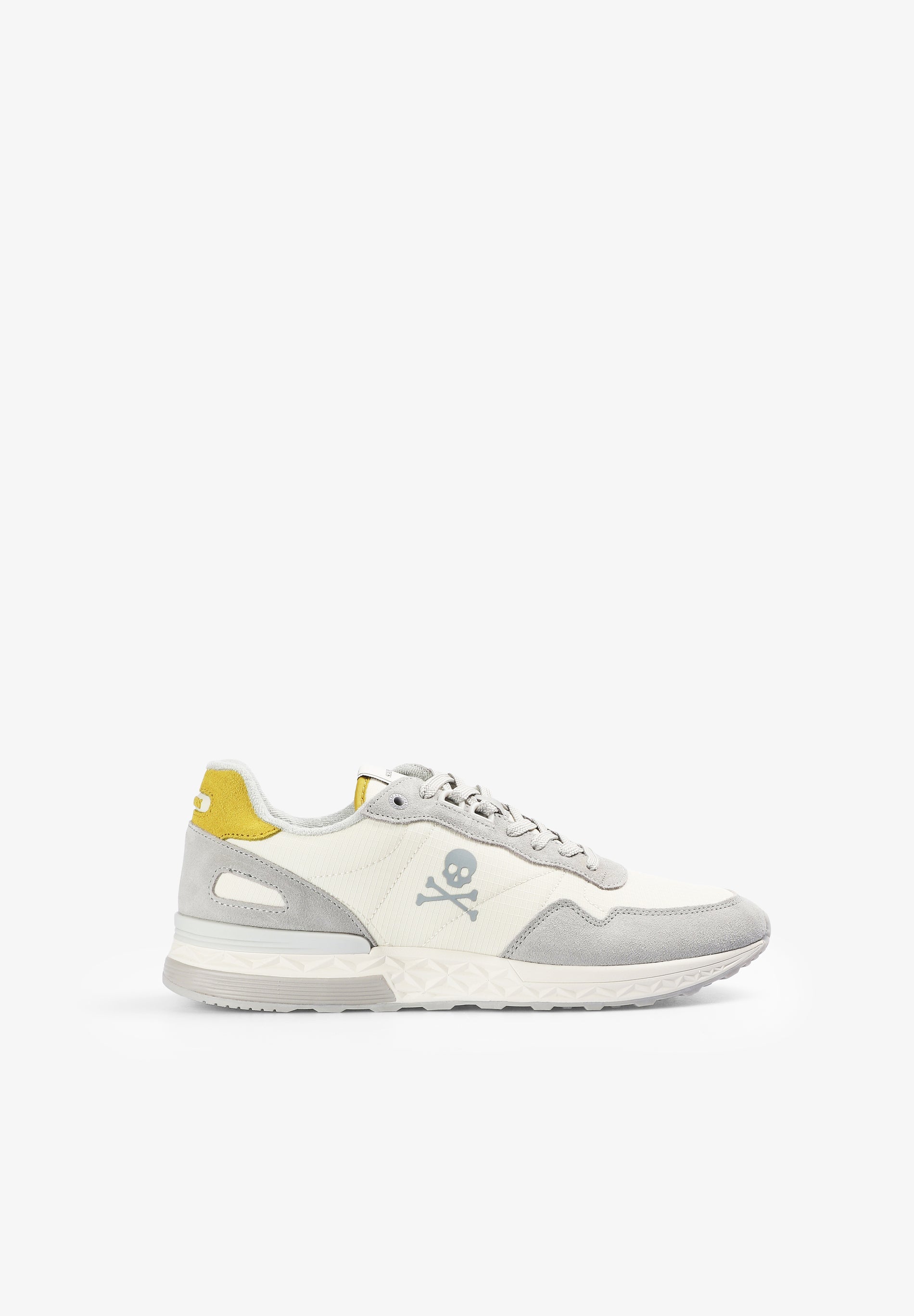 SUEDE SNEAKERS WITH SKULL