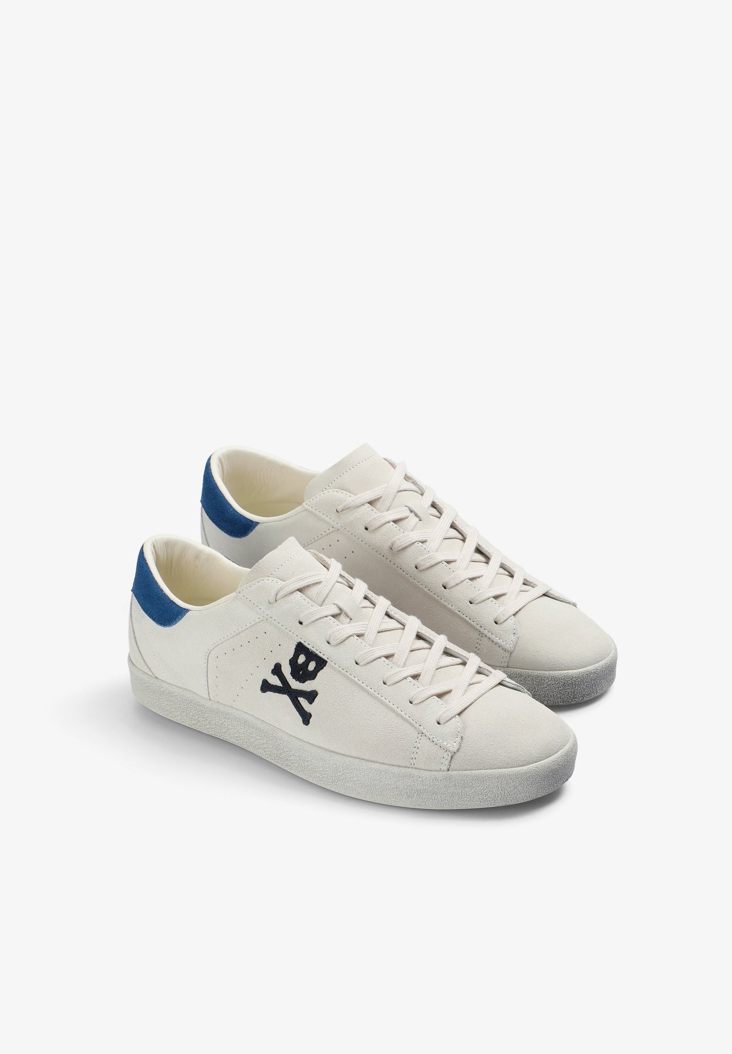 SUEDE SNEAKERS WITH SKULL