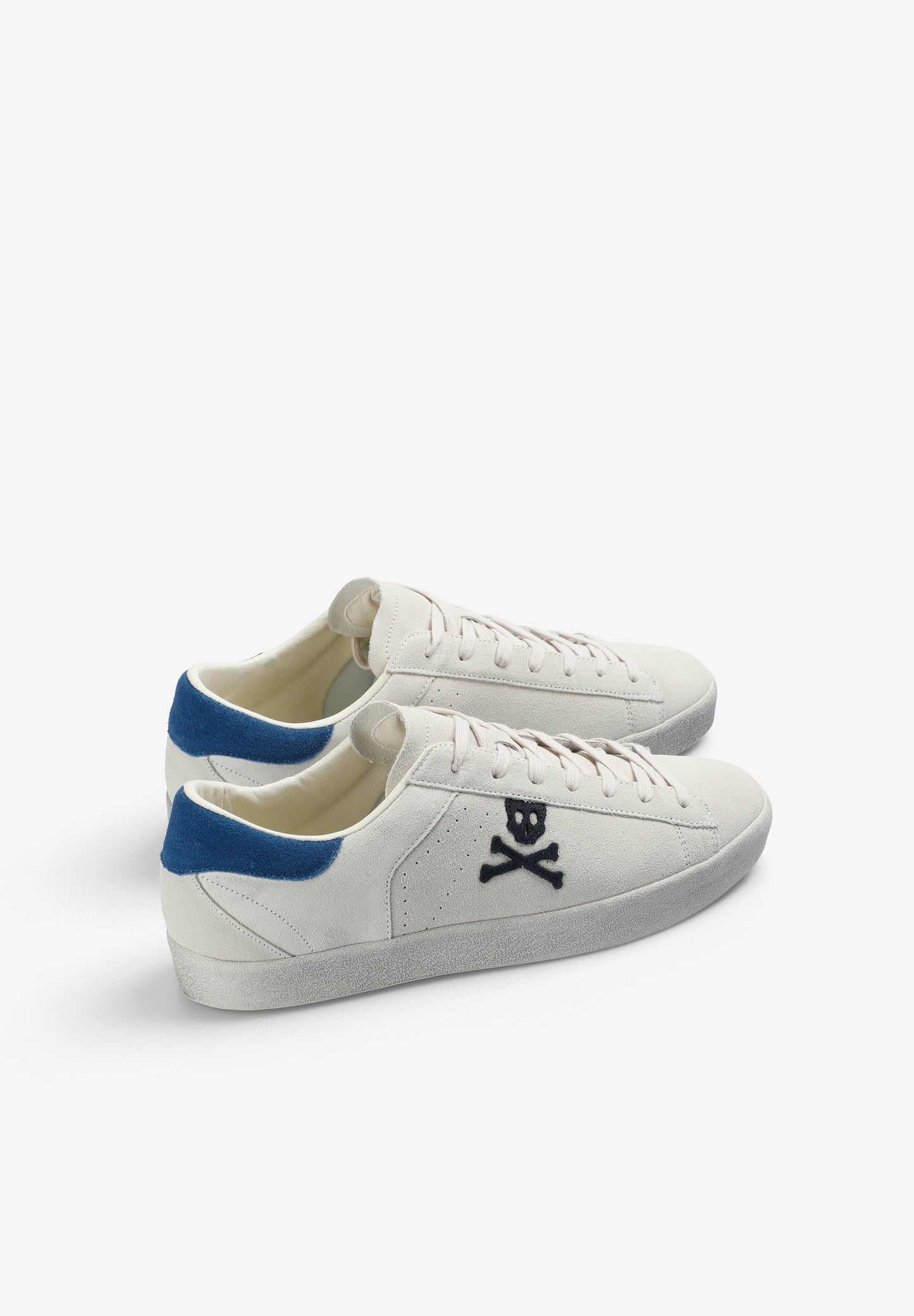 SUEDE SNEAKERS WITH SKULL