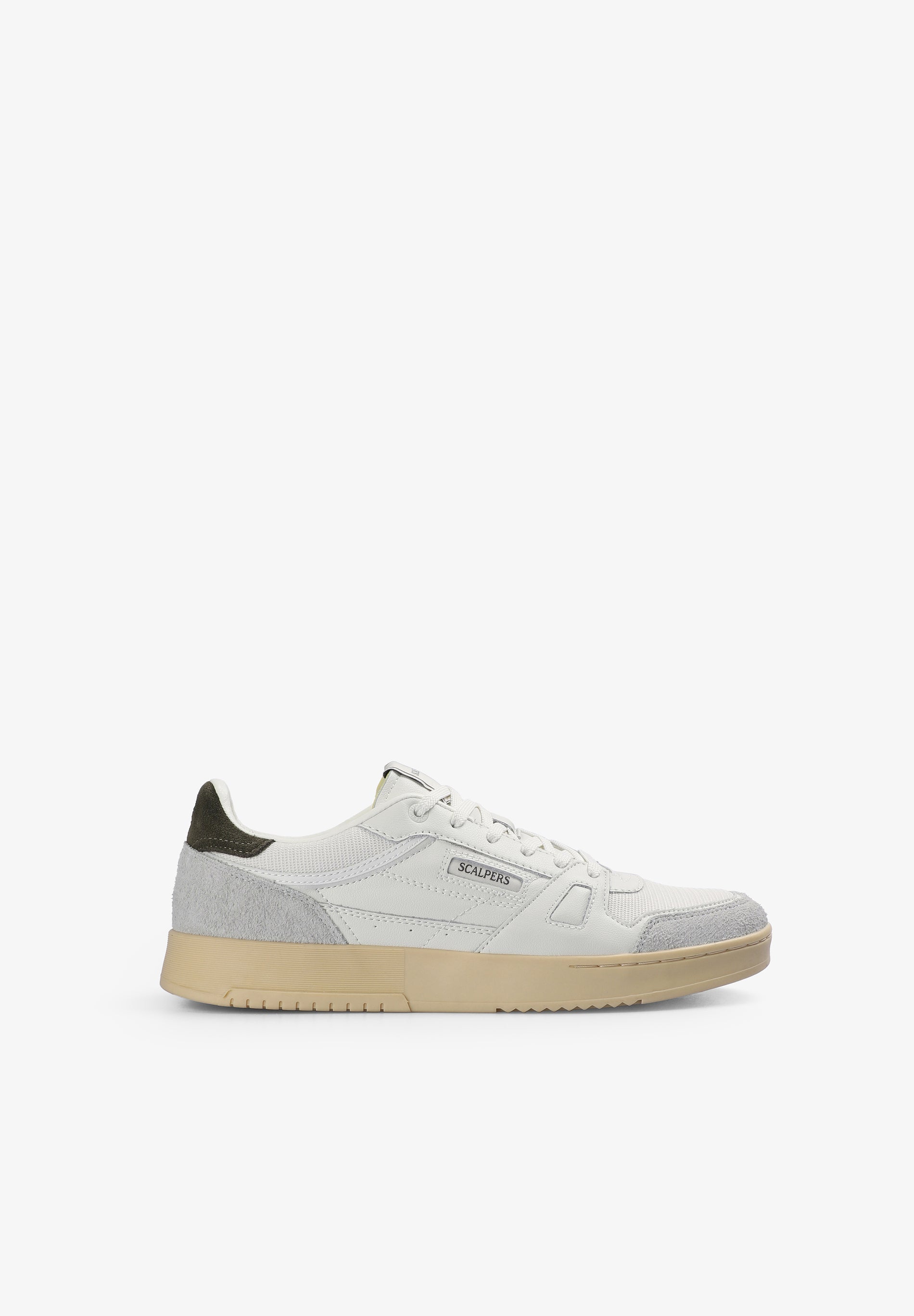 LEATHER LOGO SNEAKERS
