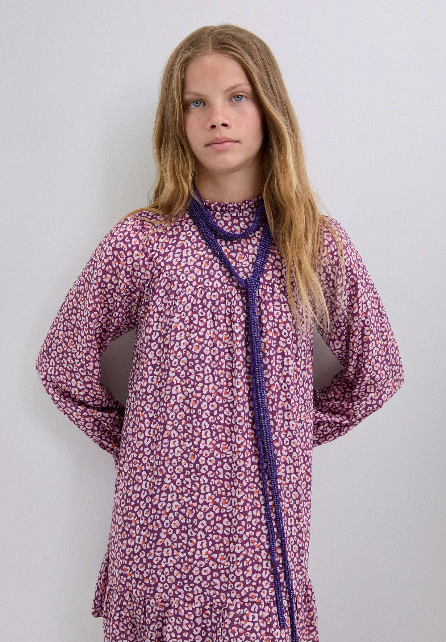 ANIMAL PRINT MINI DRESS