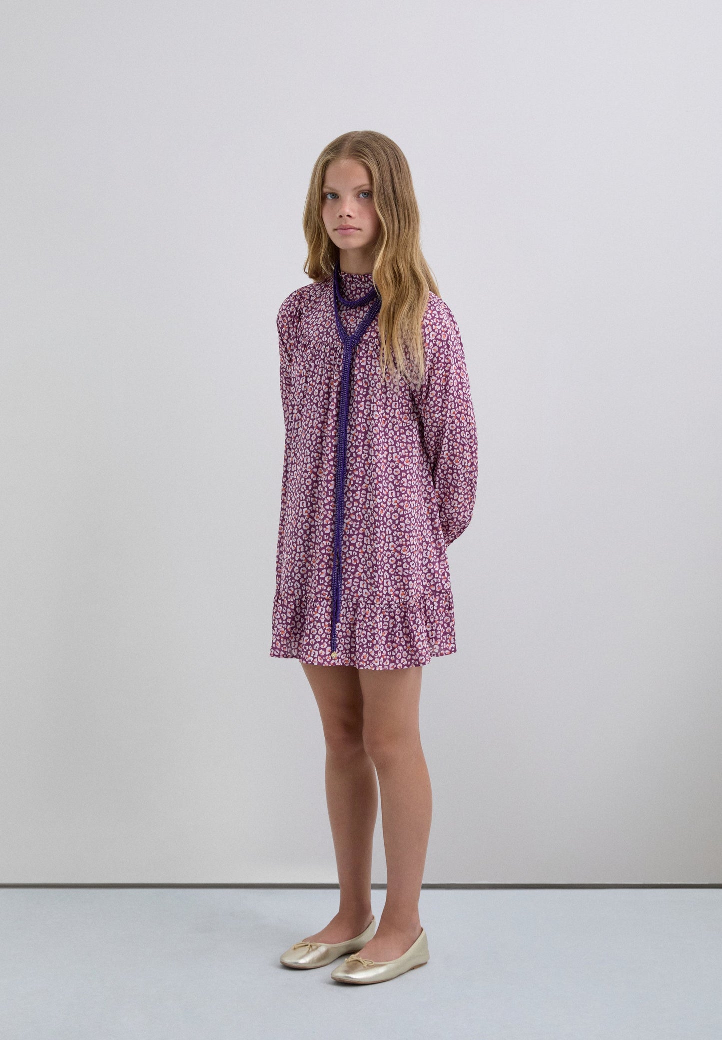 ANIMAL PRINT MINI DRESS