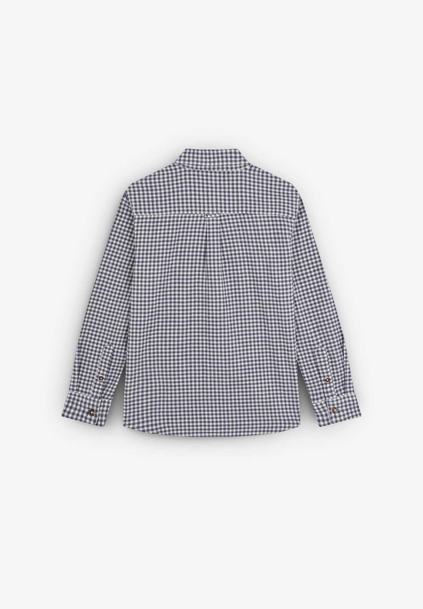 CHECK SHIRT WITH SKULL