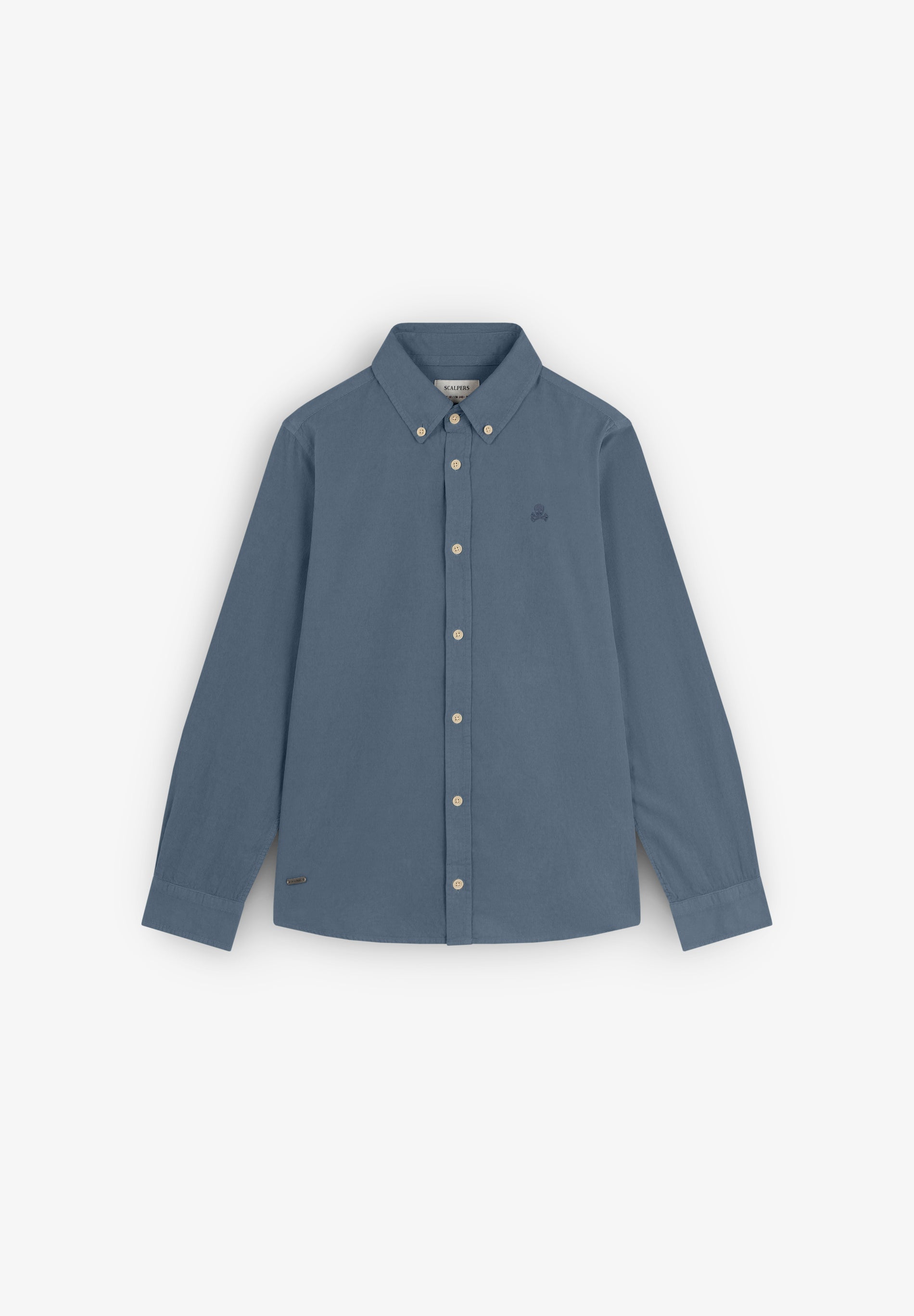 SHIRT WITH EMBROIDERED SKULL