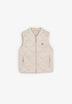 PUFFER VEST WITH SKULL