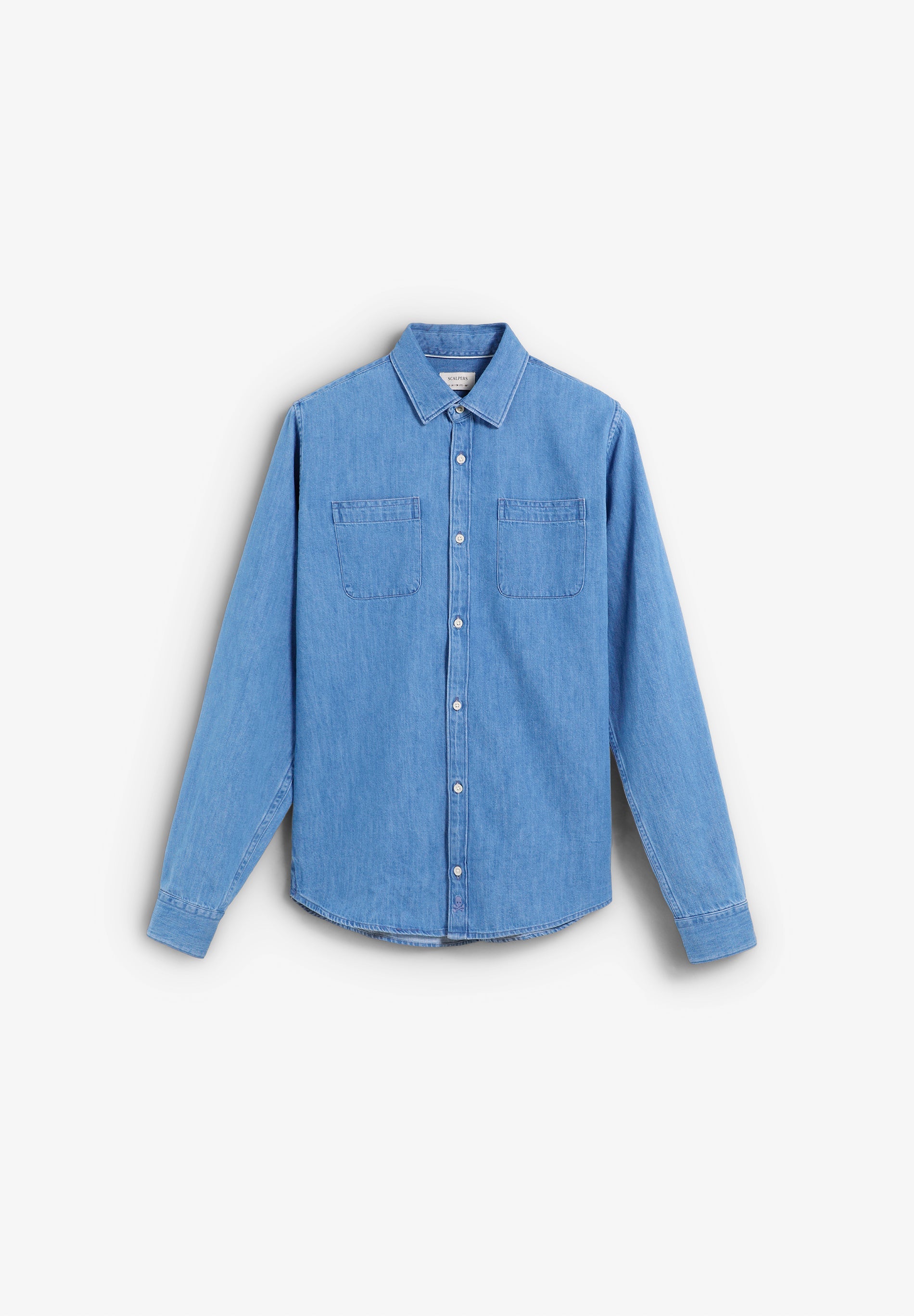 DENIM SHIRT WITH POCKETS