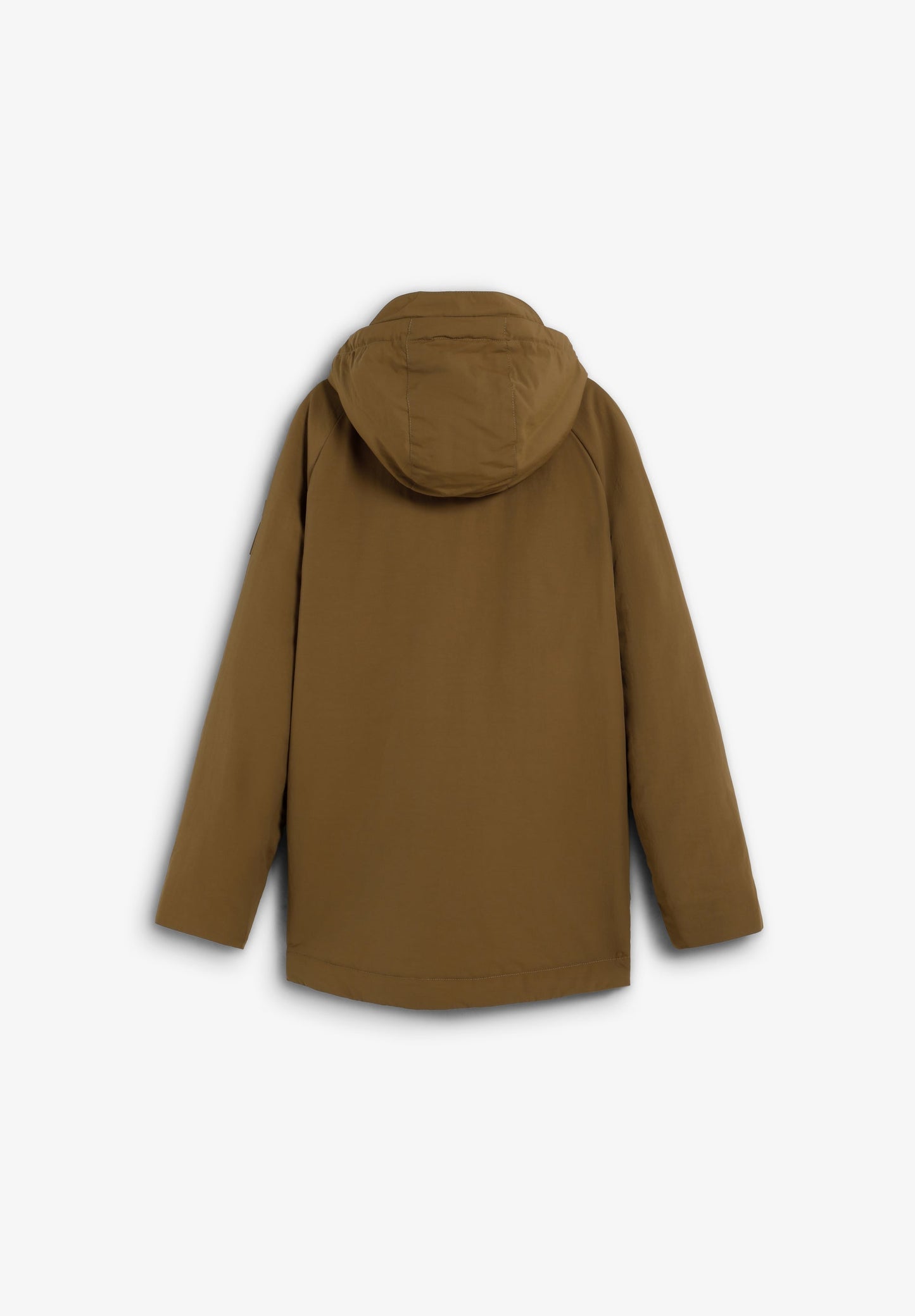 HOODED JACKET WITH POCKETS AND LOGO