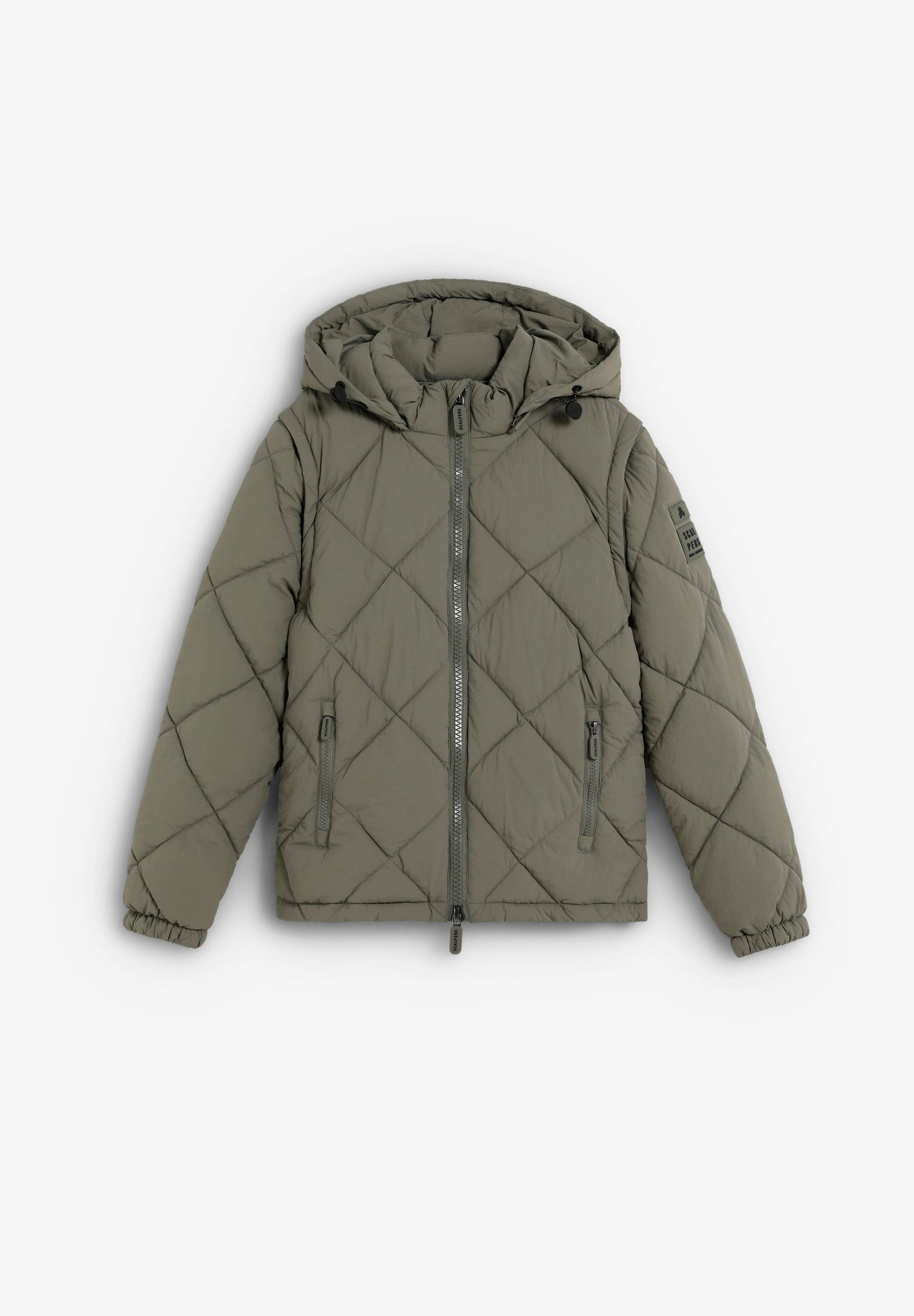 DETACHABLE QUILTED JACKET
