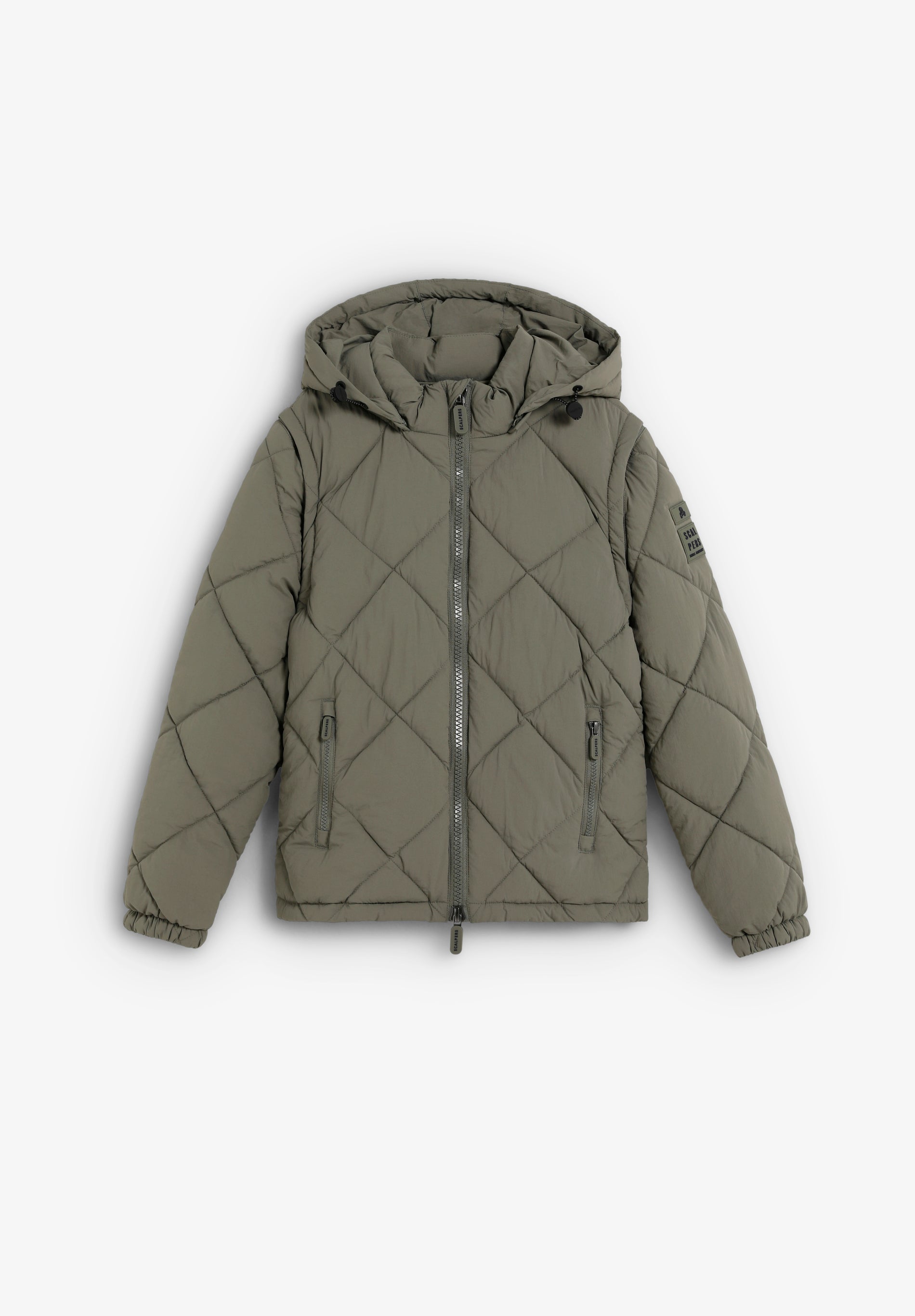 DETACHABLE QUILTED JACKET