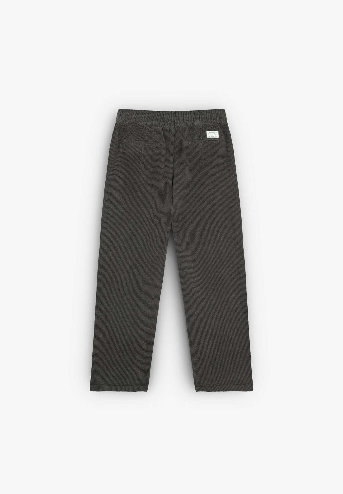 STRAIGHT CUT CORDUROY TROUSERS