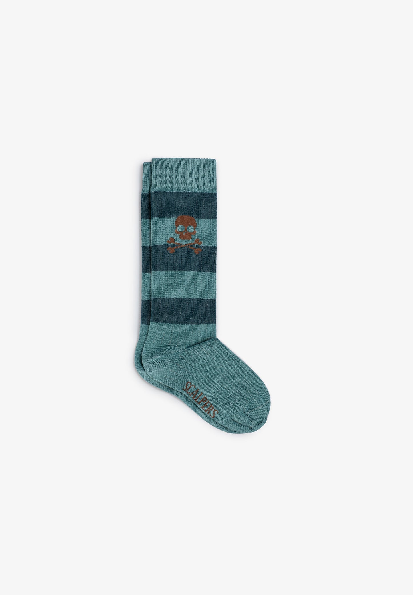 STRIPED SKULL SOCKS